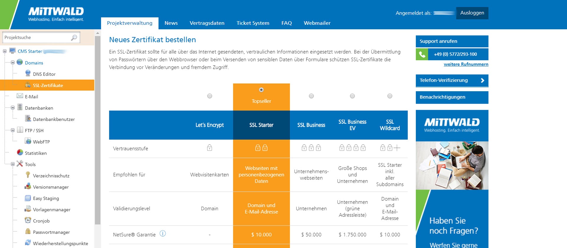 mittwald Webhosting Test: Schnell und gut? | EXPERTE.de