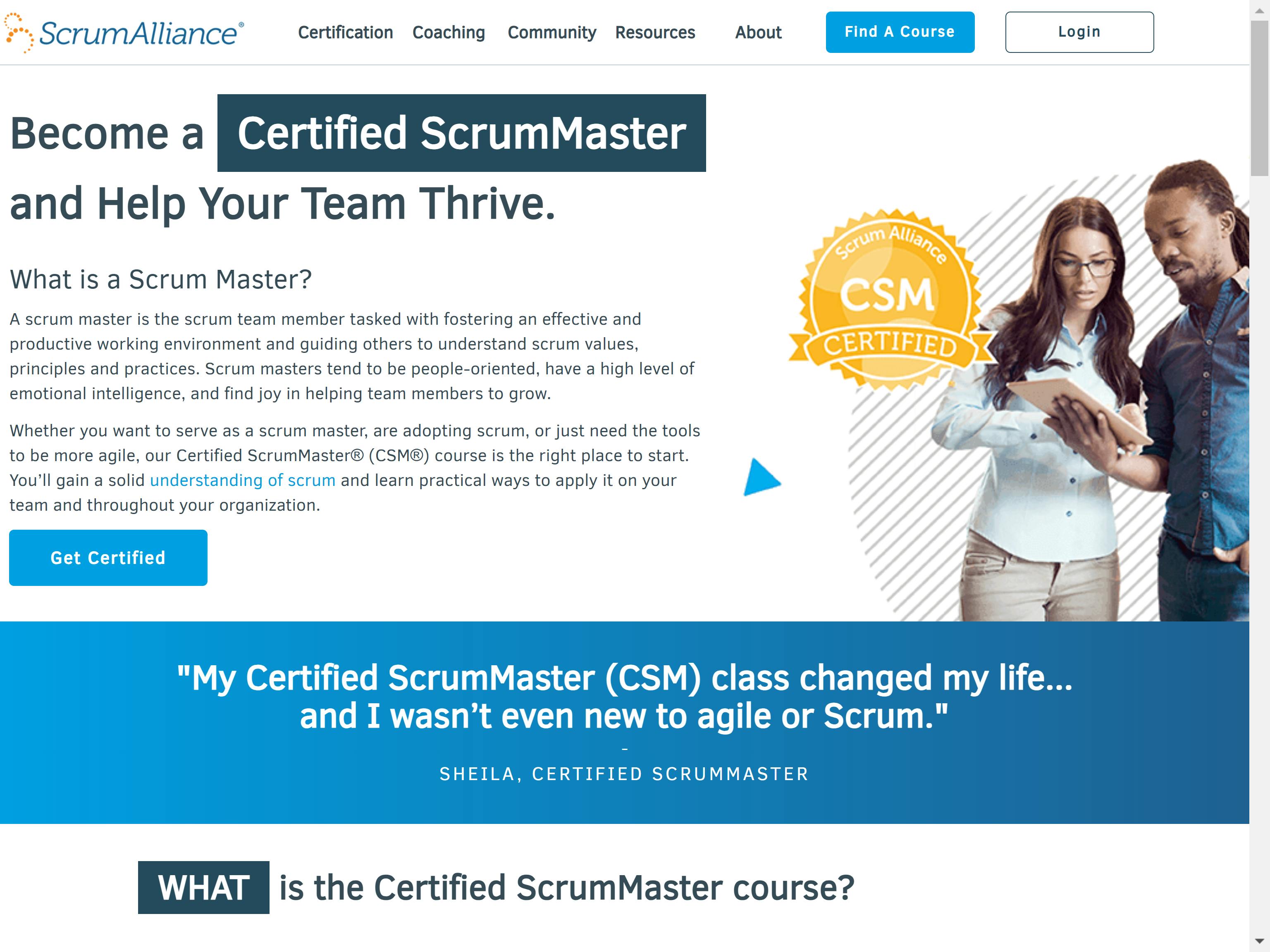 Scrum Master Zertifizierung Welche gibt es und wie können Sie diese