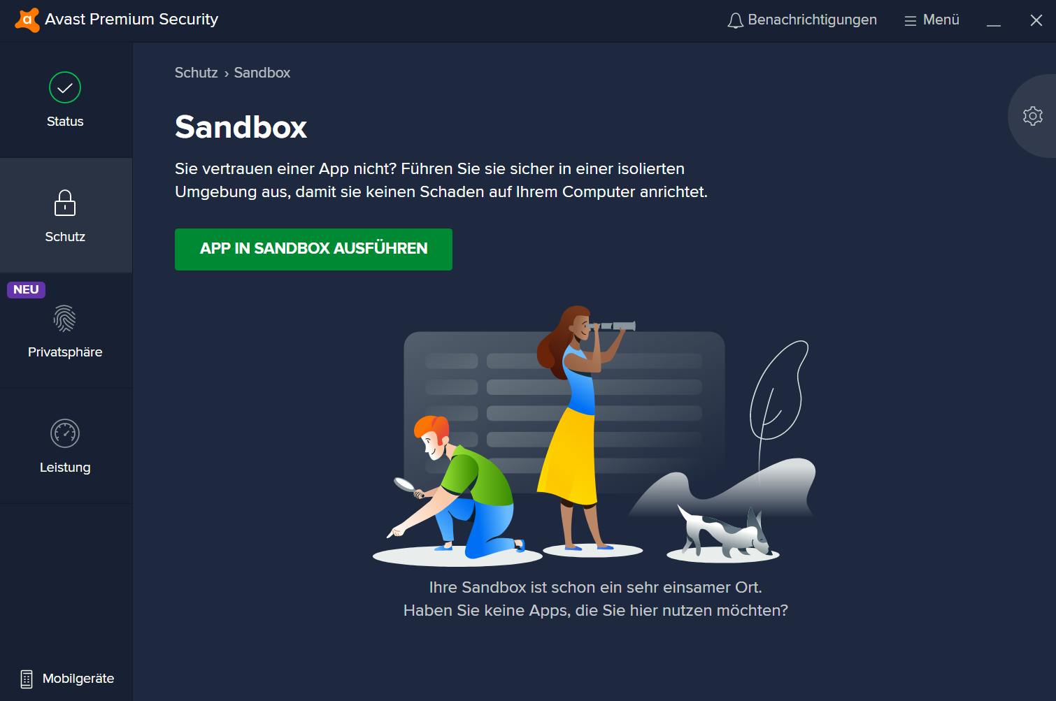 Avast sandbox что это