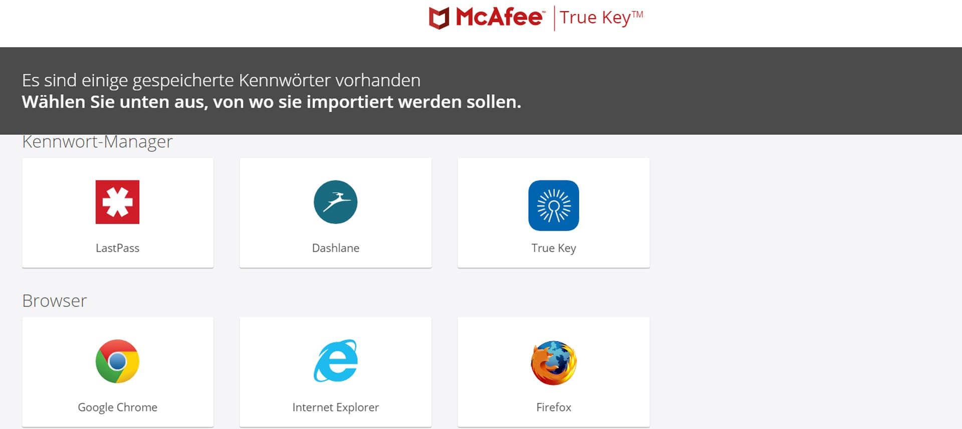 McAfee True Key - Password Manager Review 2021 | EXPERTE.com