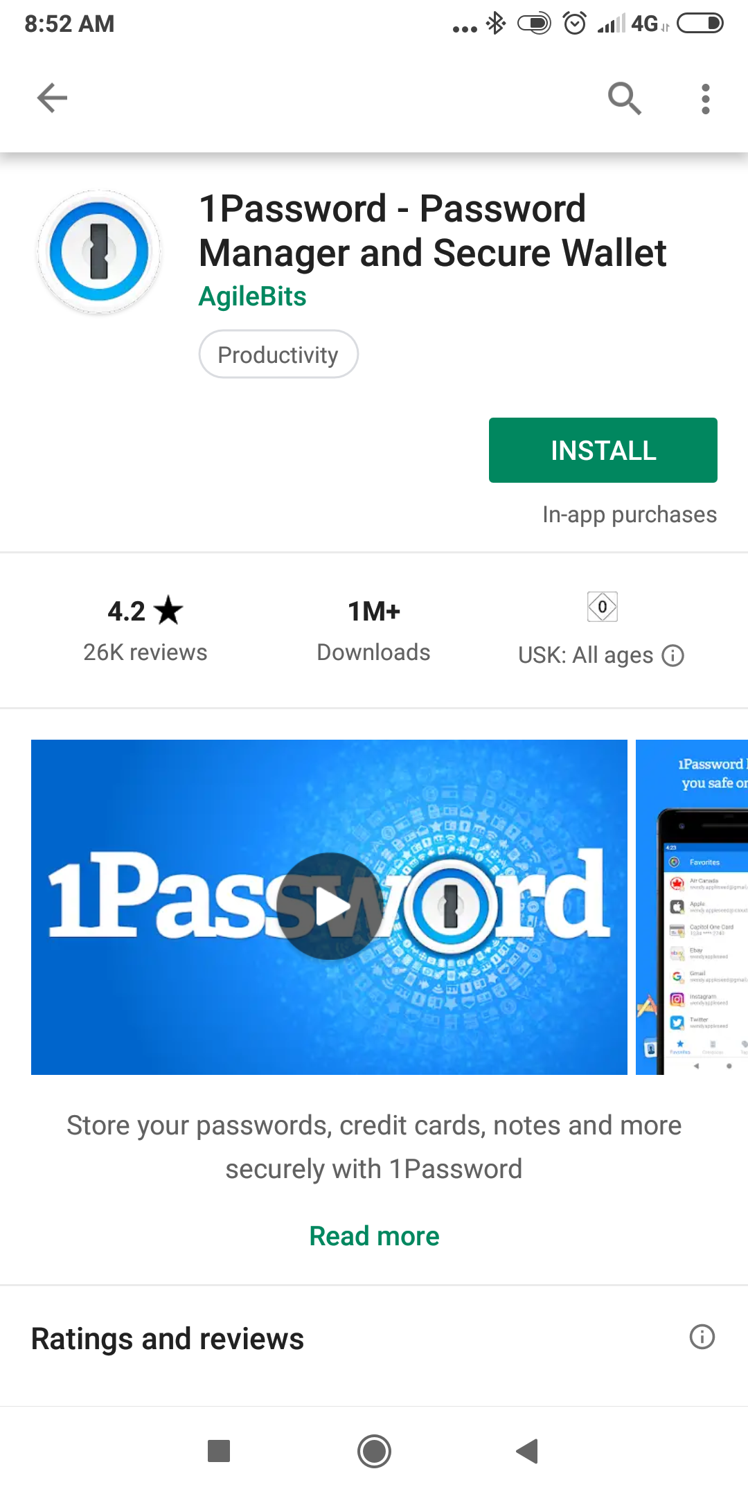 1password 7 android standalone license