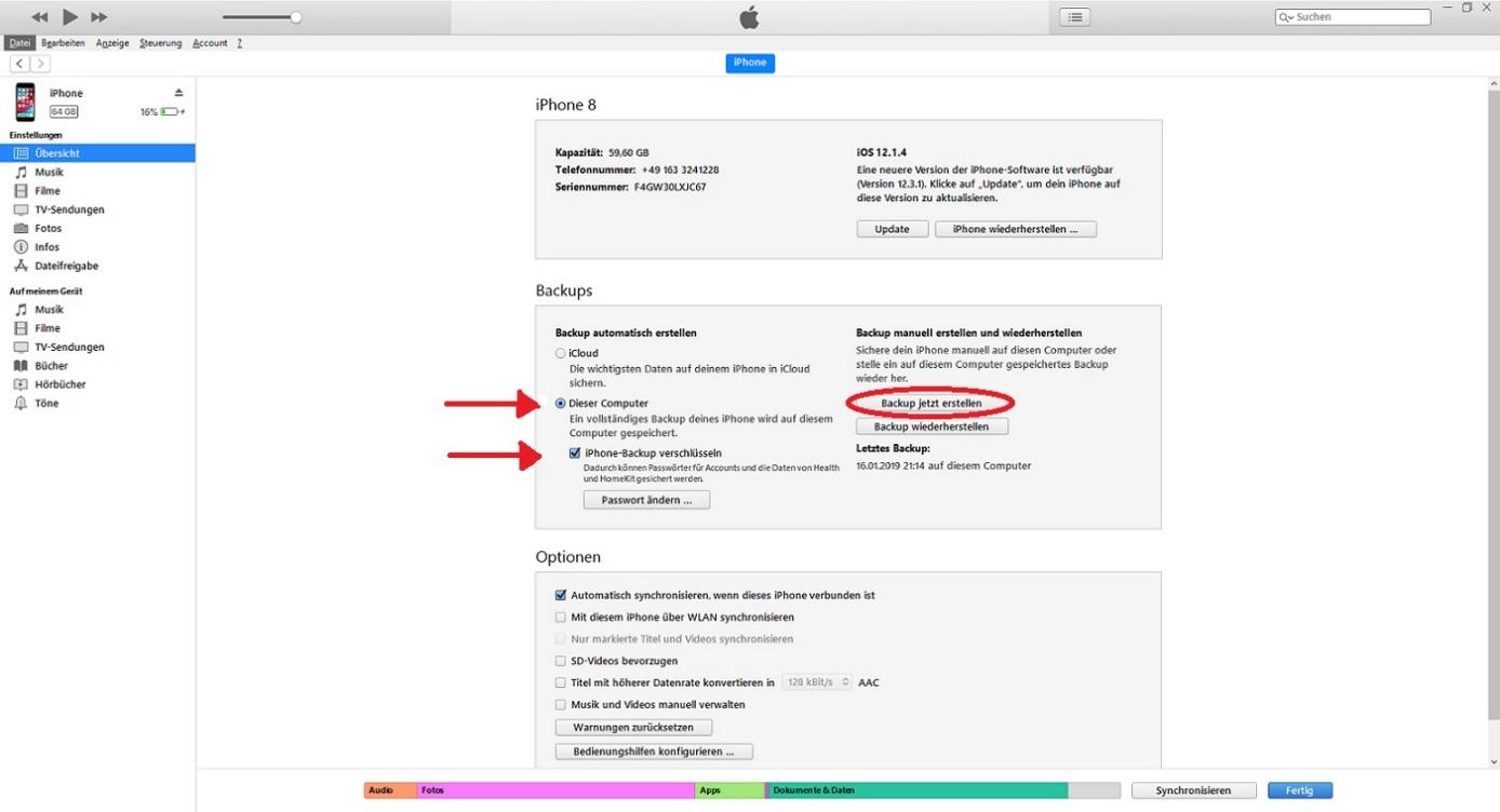 IPhone Backup - 2 Backup-Möglichkeiten Unter IOS | EXPERTE.de