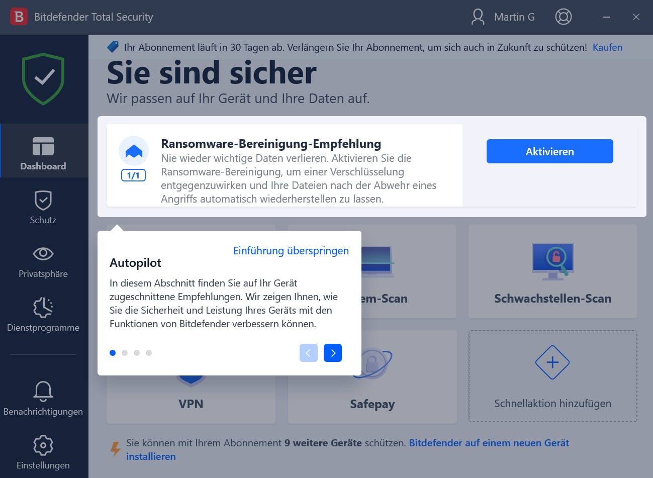 Bitdefender Antivirus Test Schützt es zuverlässig? EXPERTE.de
