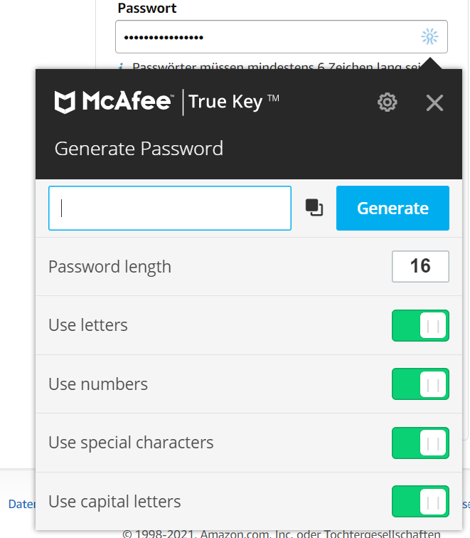 macfee true key premium code