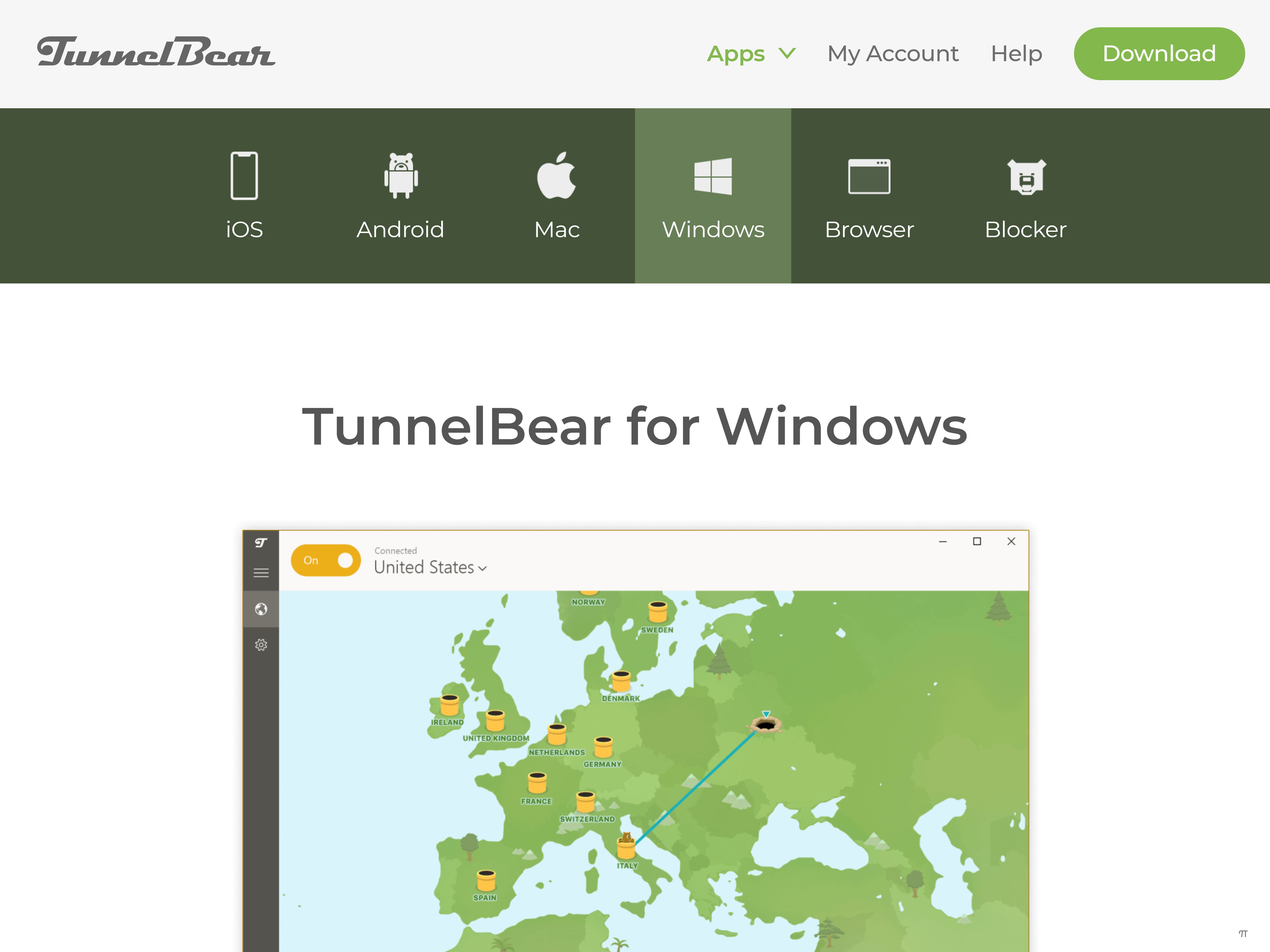 what does tunnelbear do
