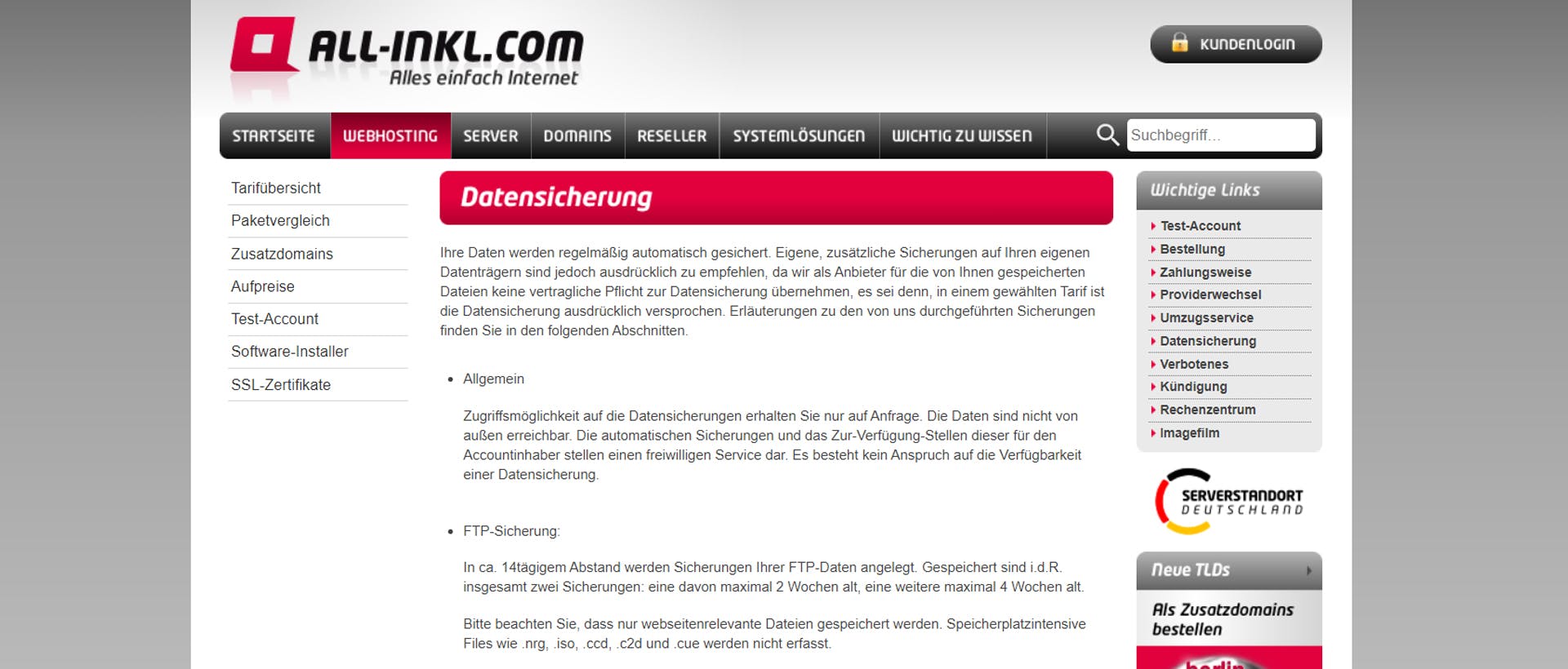 ALL-INKL Webhosting Test 2023: Wie ist die Geschwindigkeit und