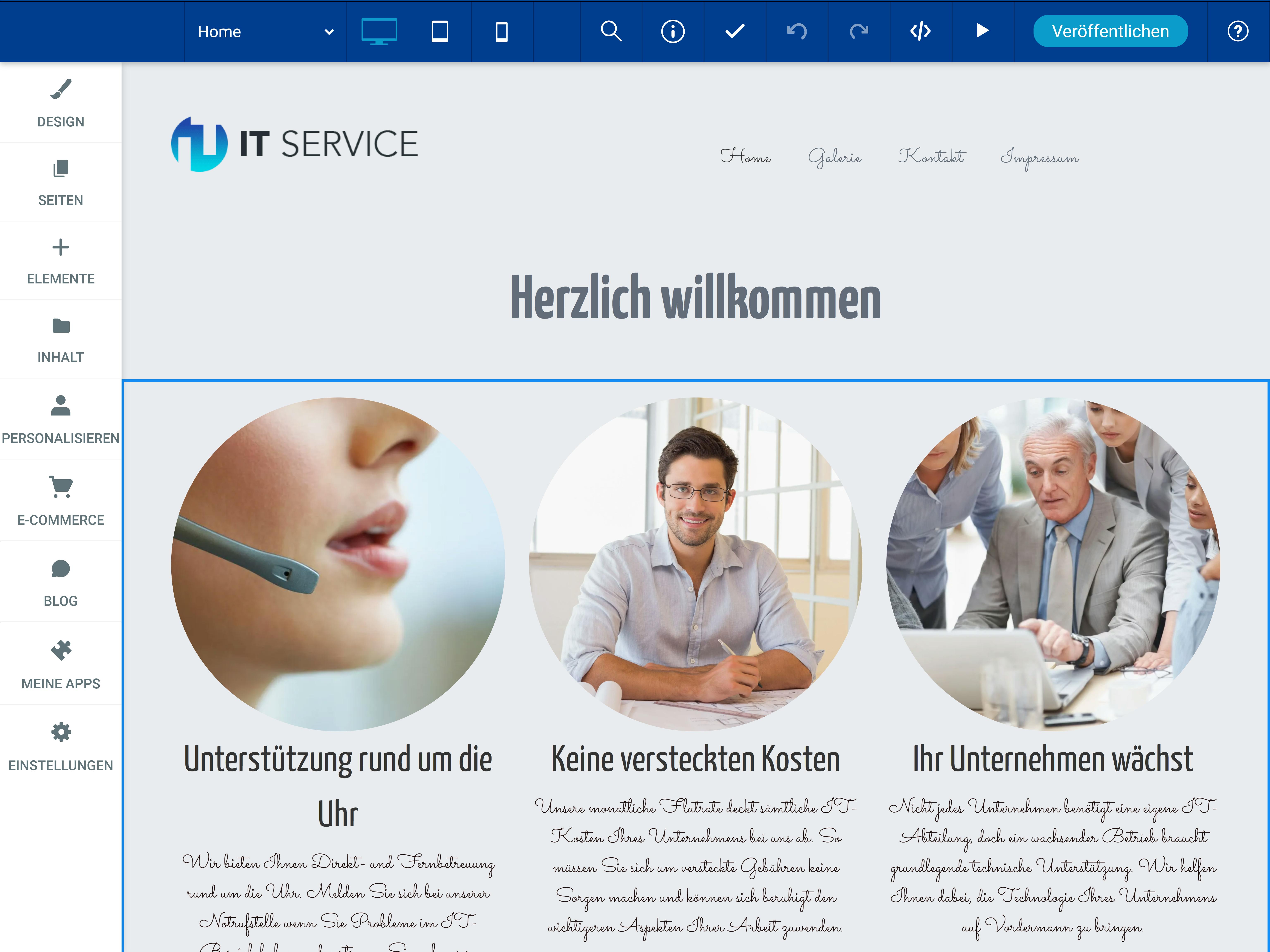 1&1 IONOS HomepageBaukasten im Test Eine gute Wahl 2023? EXPERTE.de