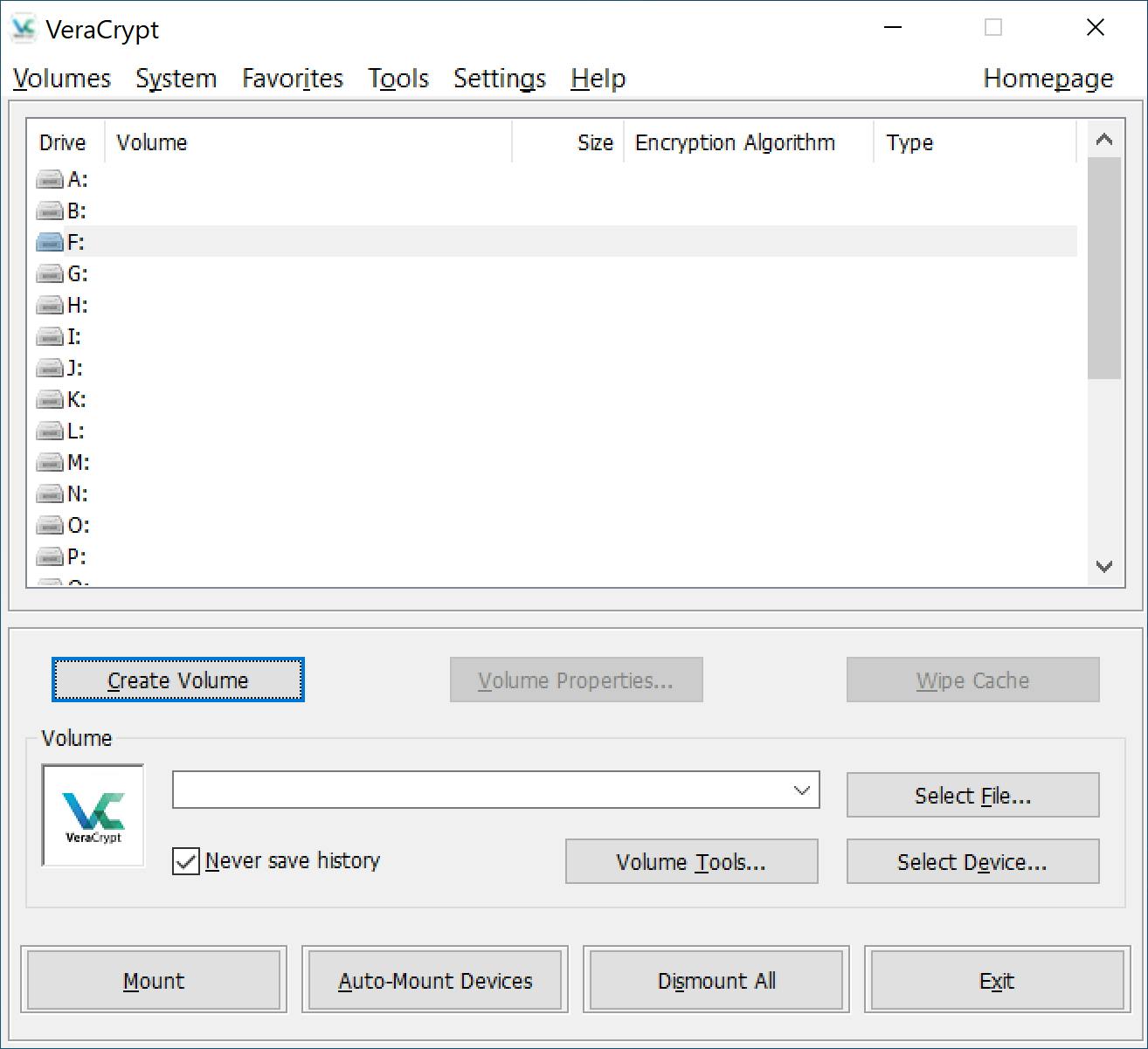 how to encrypt a file using veracrypt