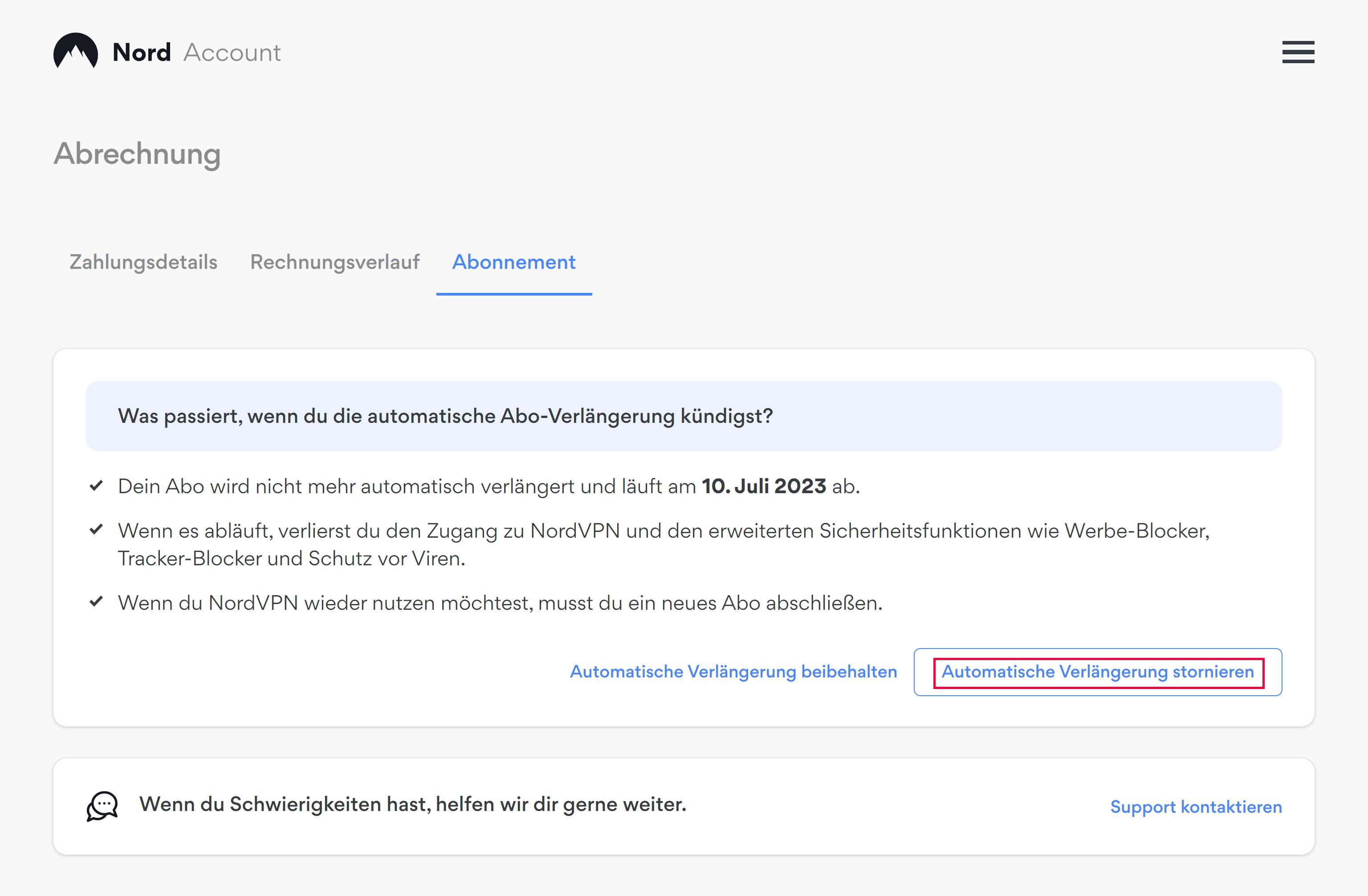 NordVPN kündigen So beenden Sie Ihren VPNVertrag EXPERTE.de