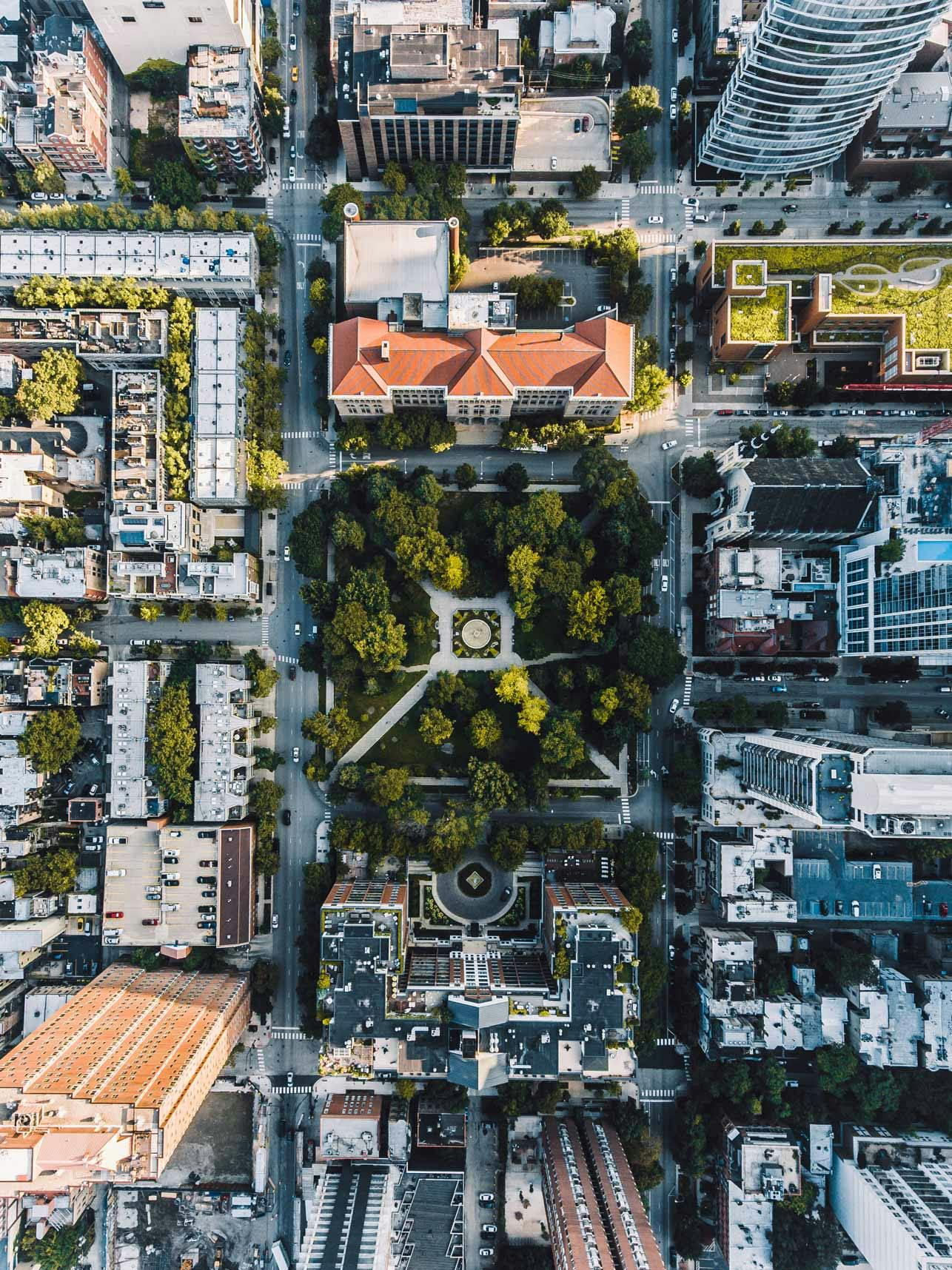 Washington Park Look Down