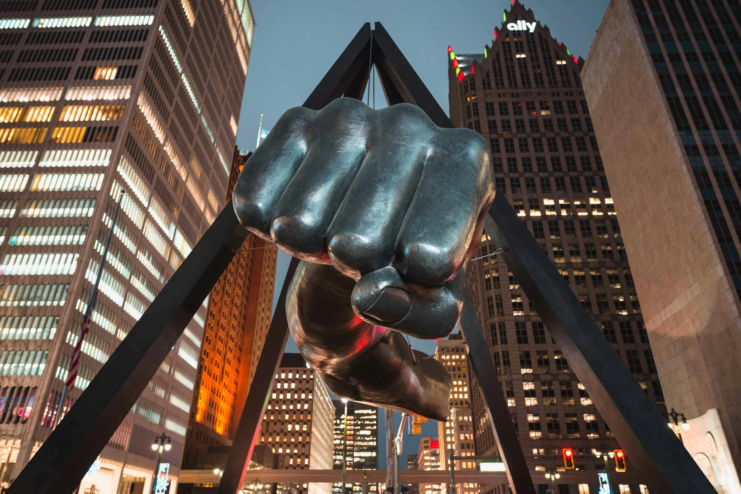 Joe Louis Monument (The Fist)