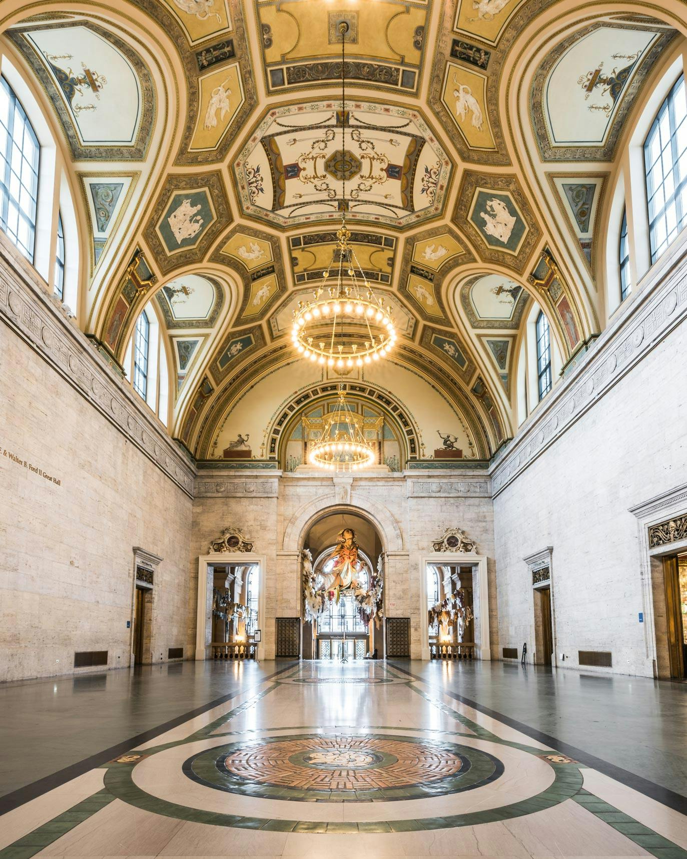 Detroit Institute of Arts (DIA) Walter B. Ford Great Hall