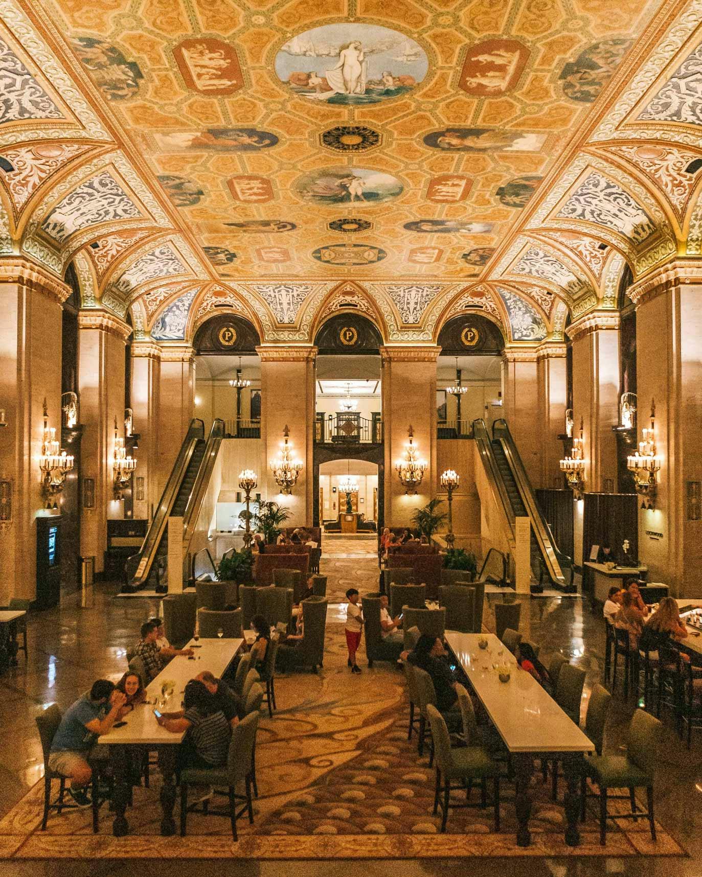 Palmer House Hilton Hotel Lobby