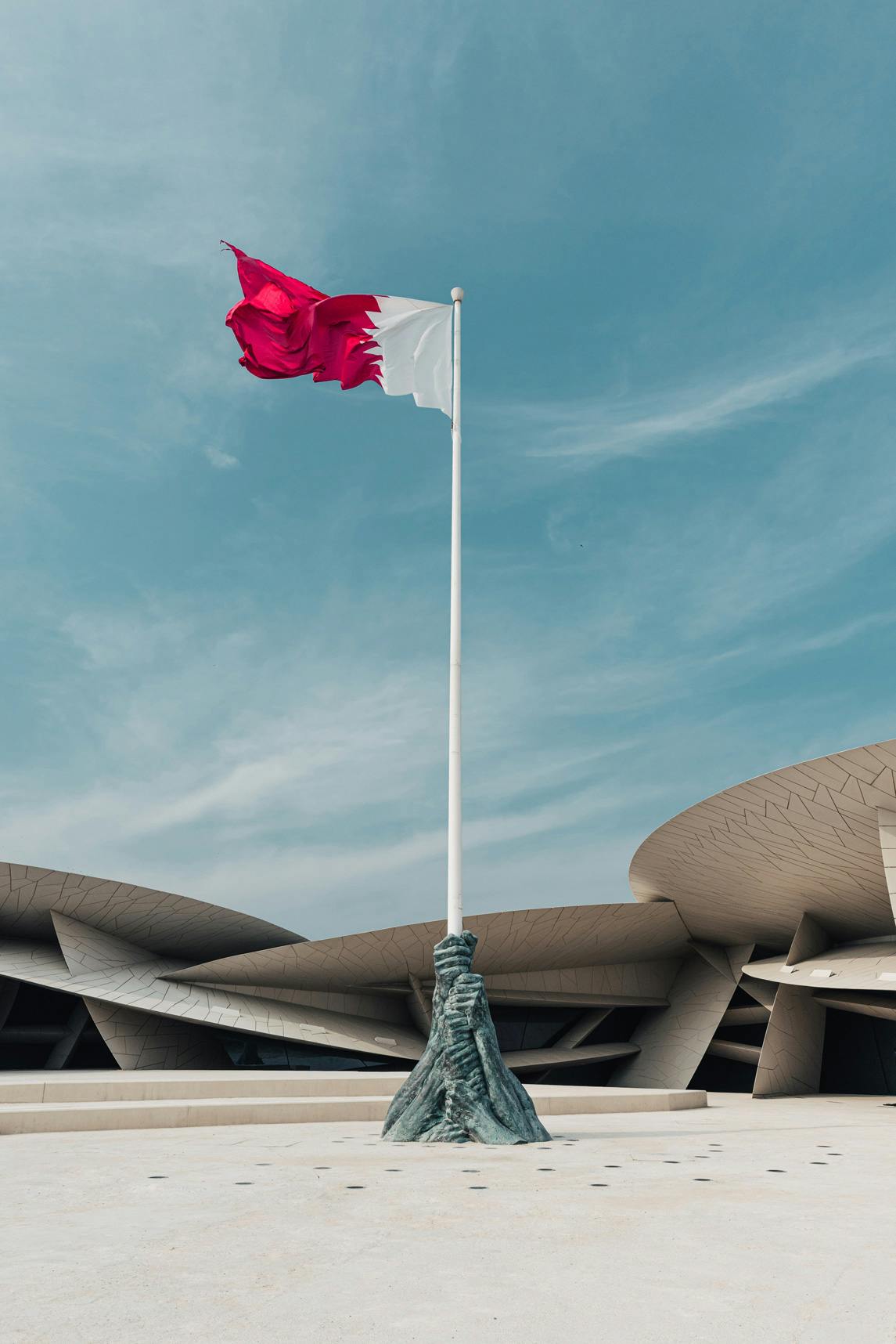 National Museum of Qatar & National Flag