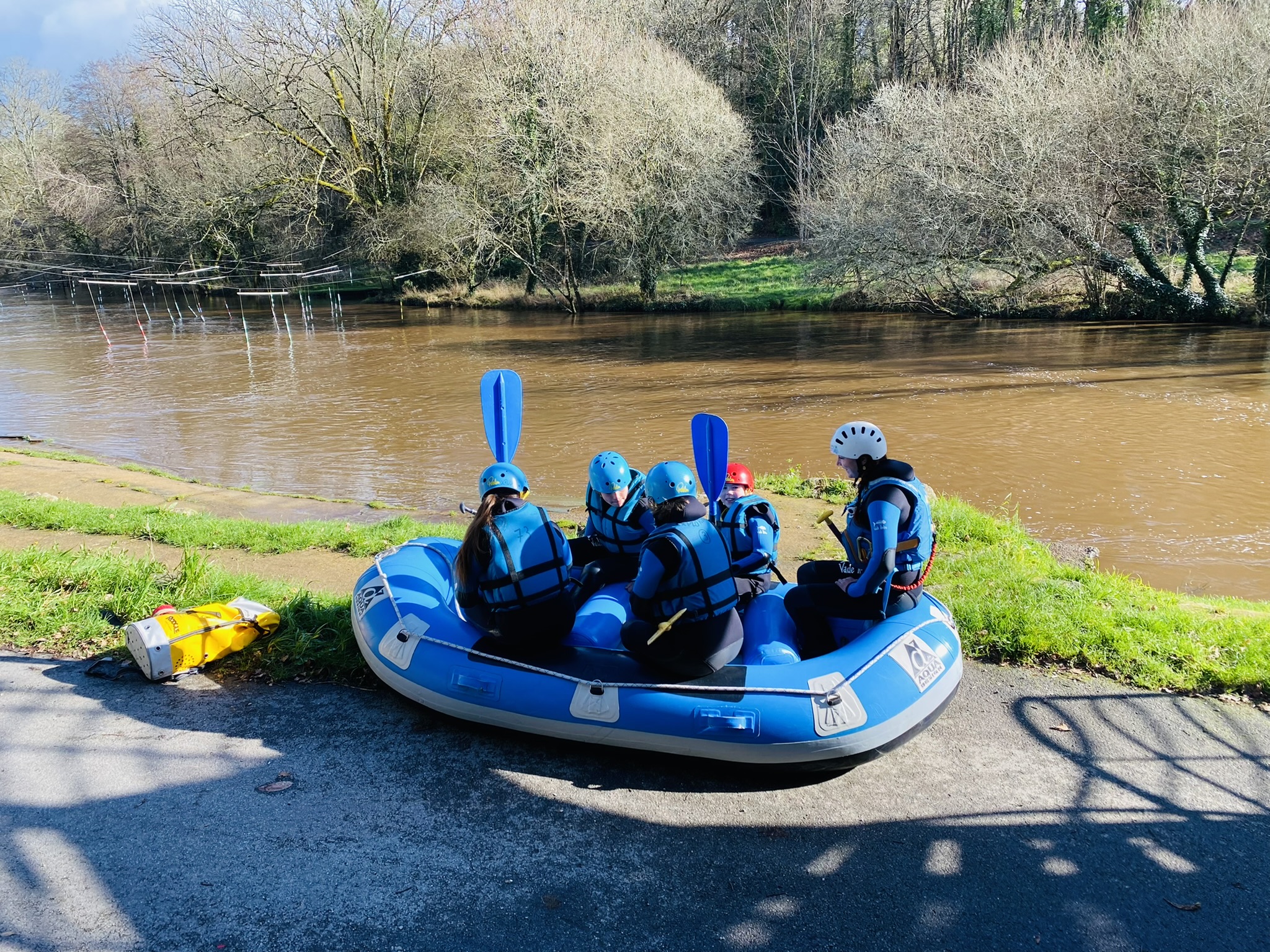 briefing pré rafting