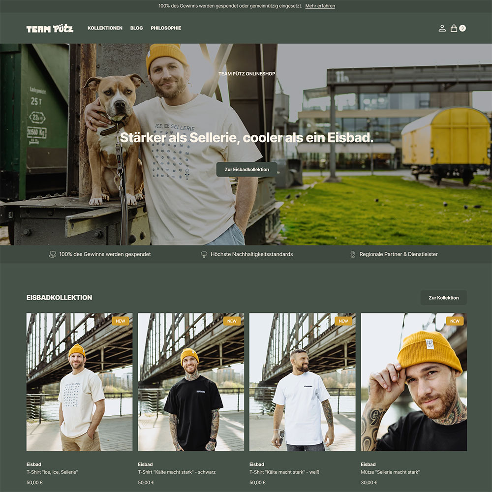 Onlineshop Team Pütz