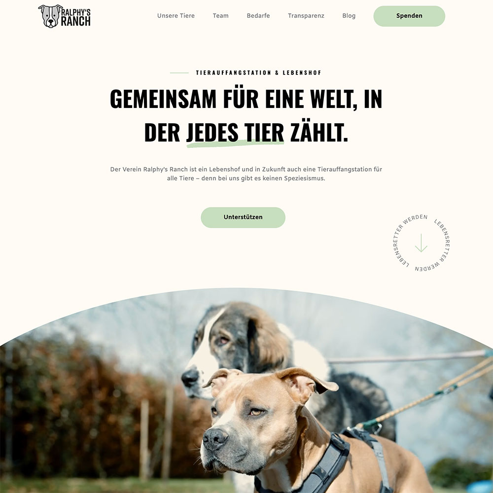 Website Ralphy's Ranch