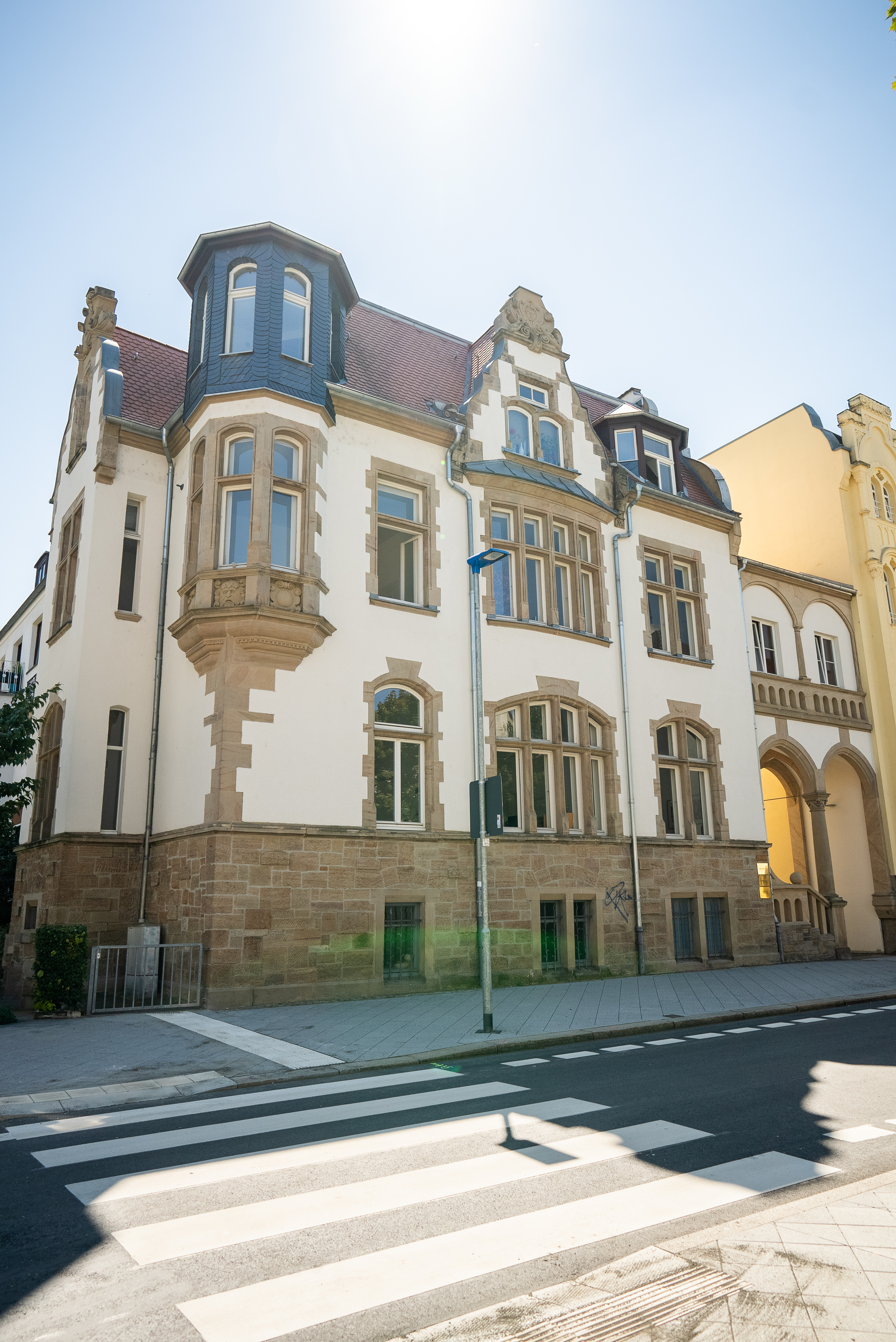 Bürogebäude von Exportarts in der Außenansicht