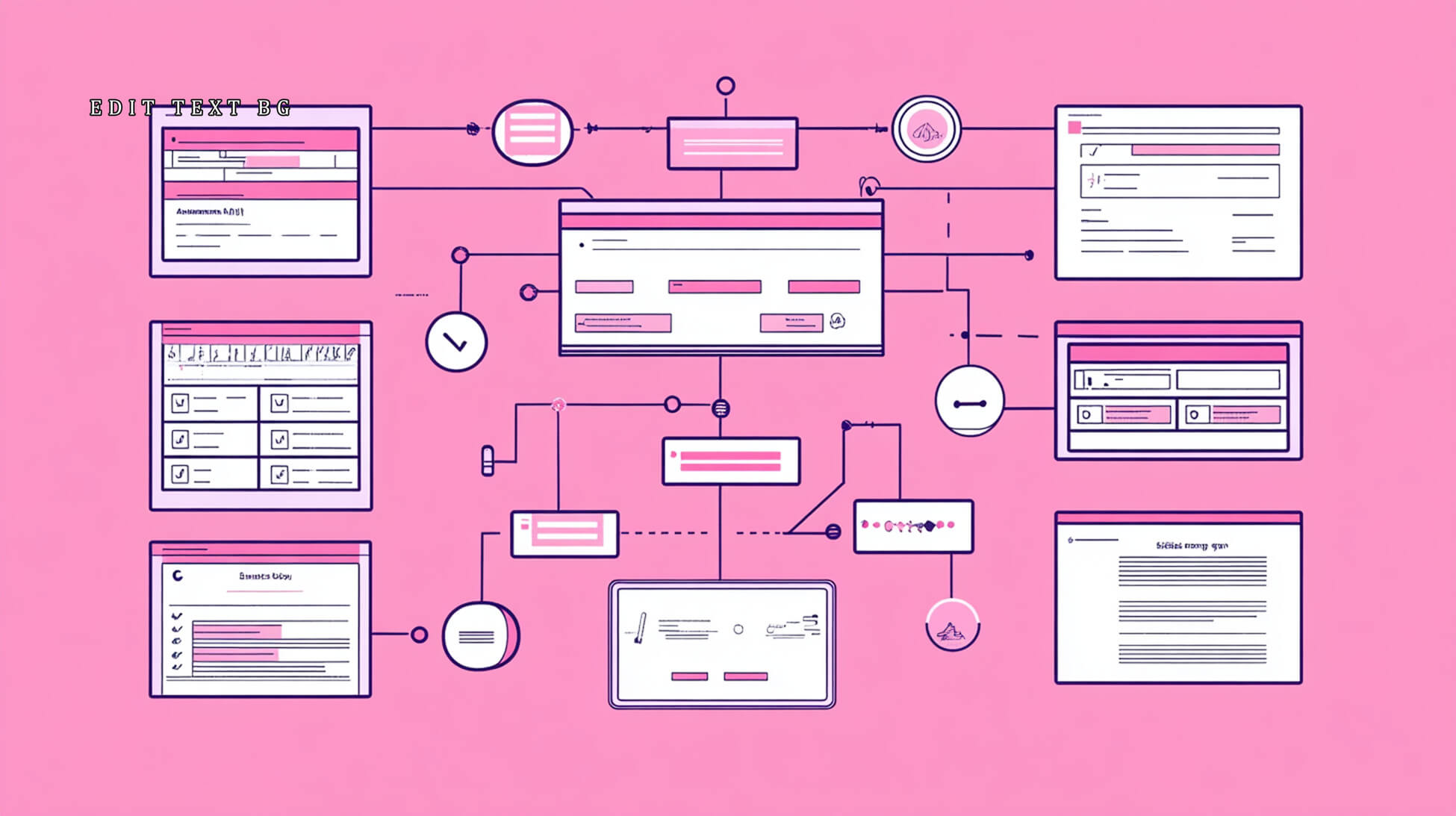 Seitenstruktur Abbildung (Schema)