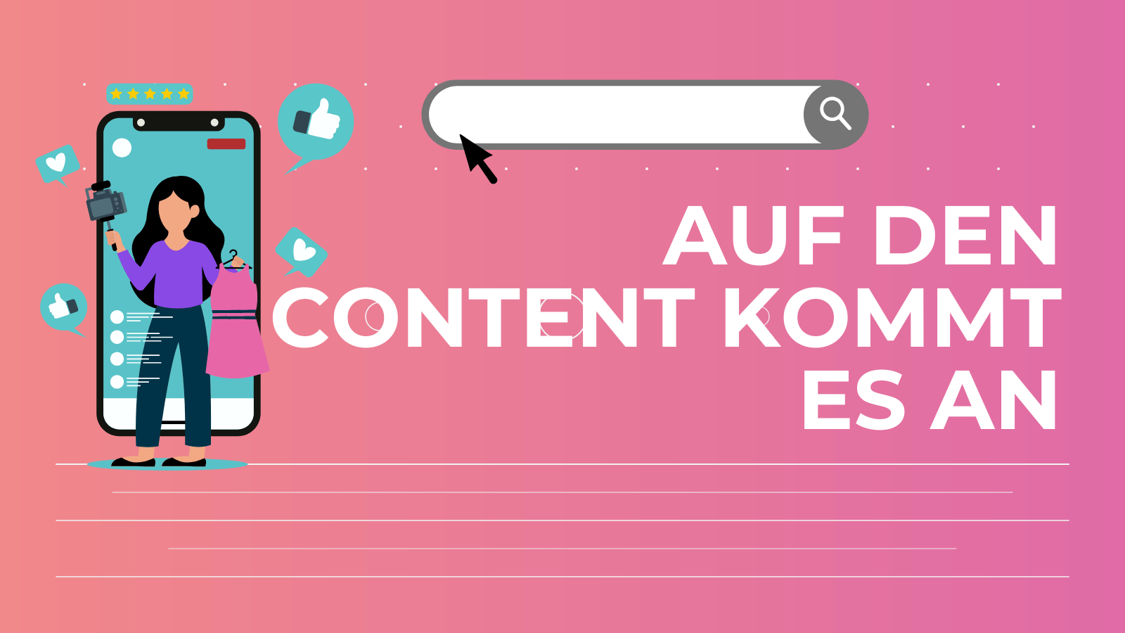 Auf den Content kommt es an