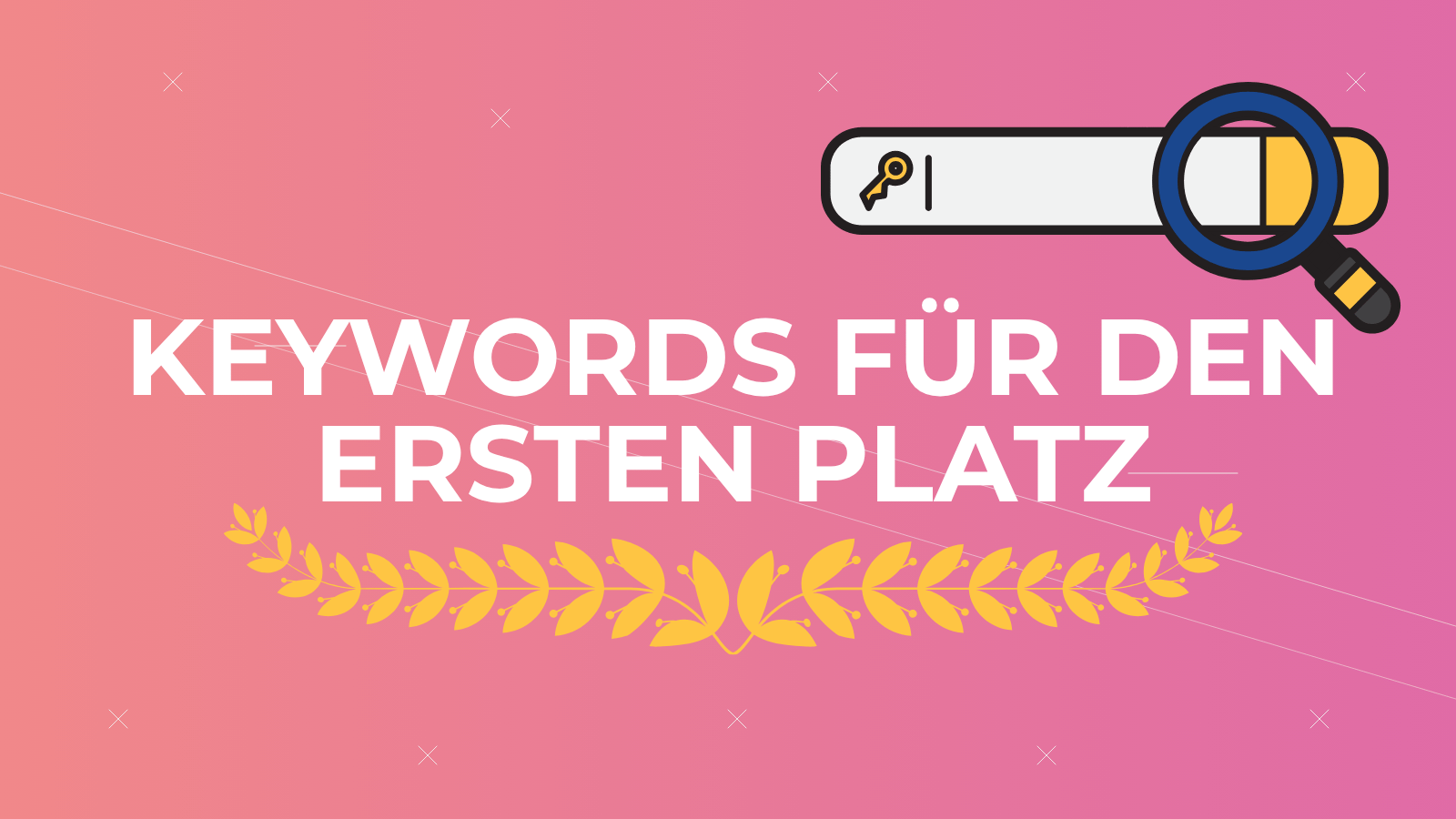 Keywords für den ersten Platz