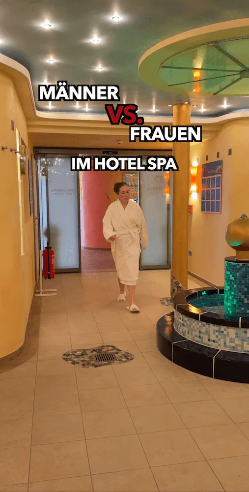 Thumbail eines Reels im Hotel Spa
