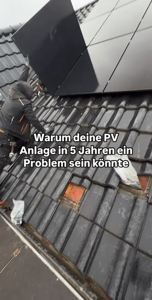 Thumbnail eines Reels zum Einbau von PV Anlagen