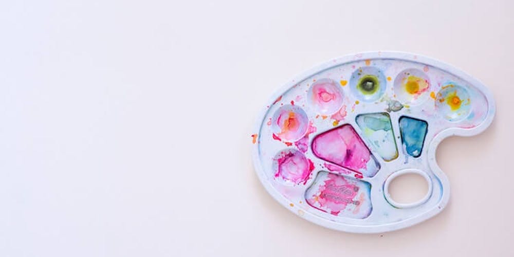 Bunte Farbpalette – Farbpsychologie im Webdesign Bunte Farbpalette – Farbpsychologie im Webdesign