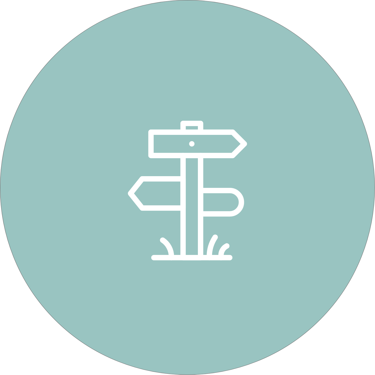 sign post icon