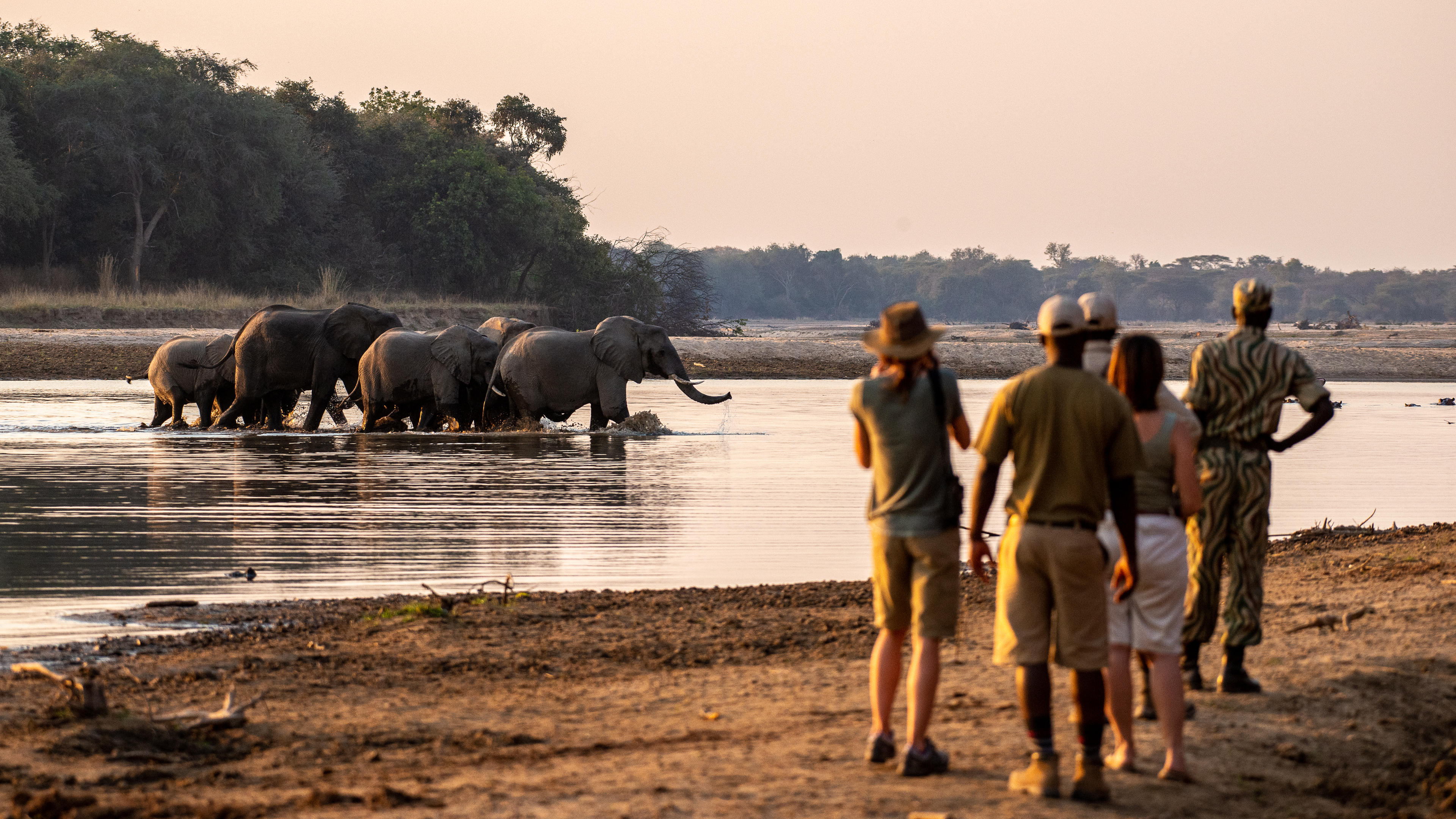 Zambia Takwela Camp Luangwa River
