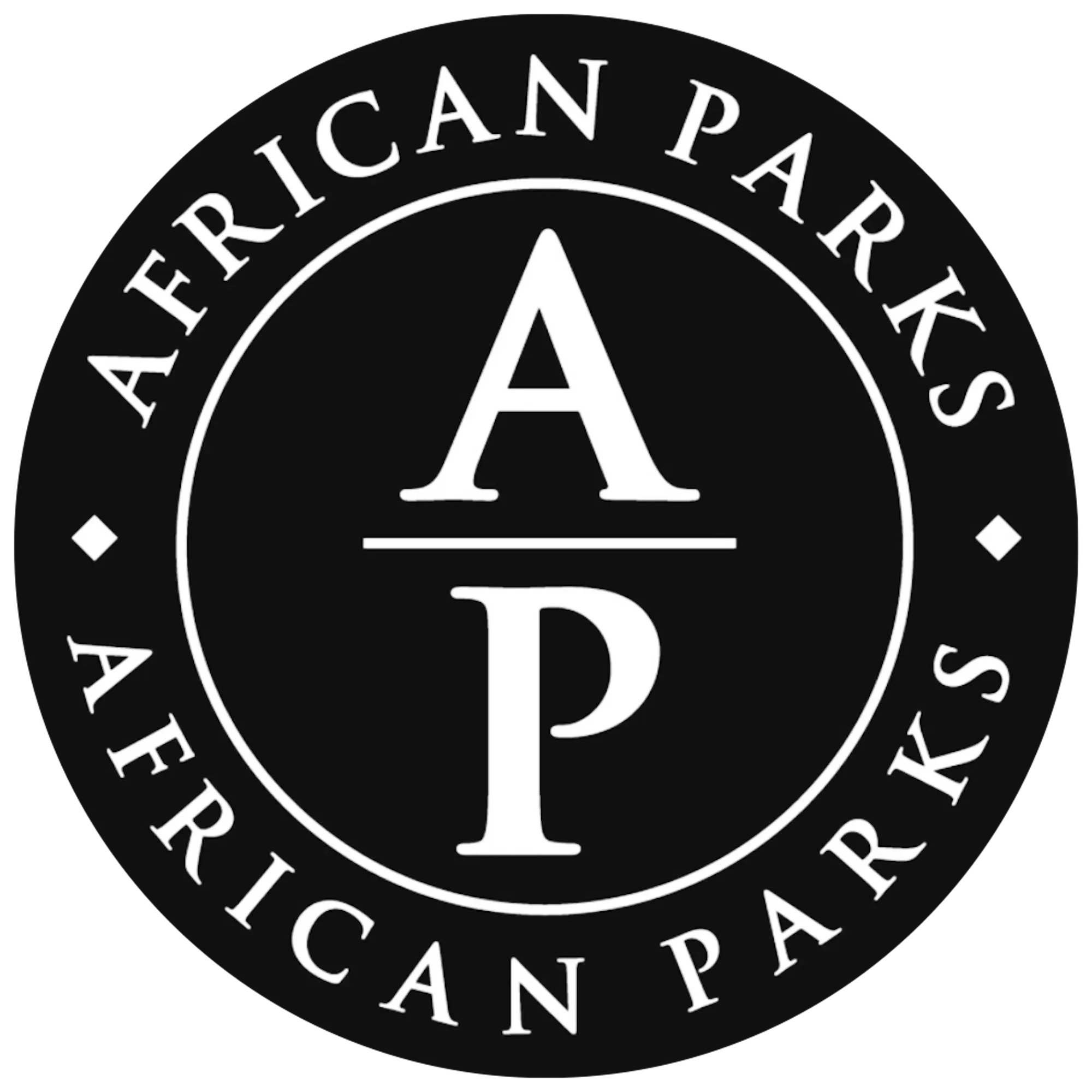 Logo for African Parks, a non-profit conservation organization.