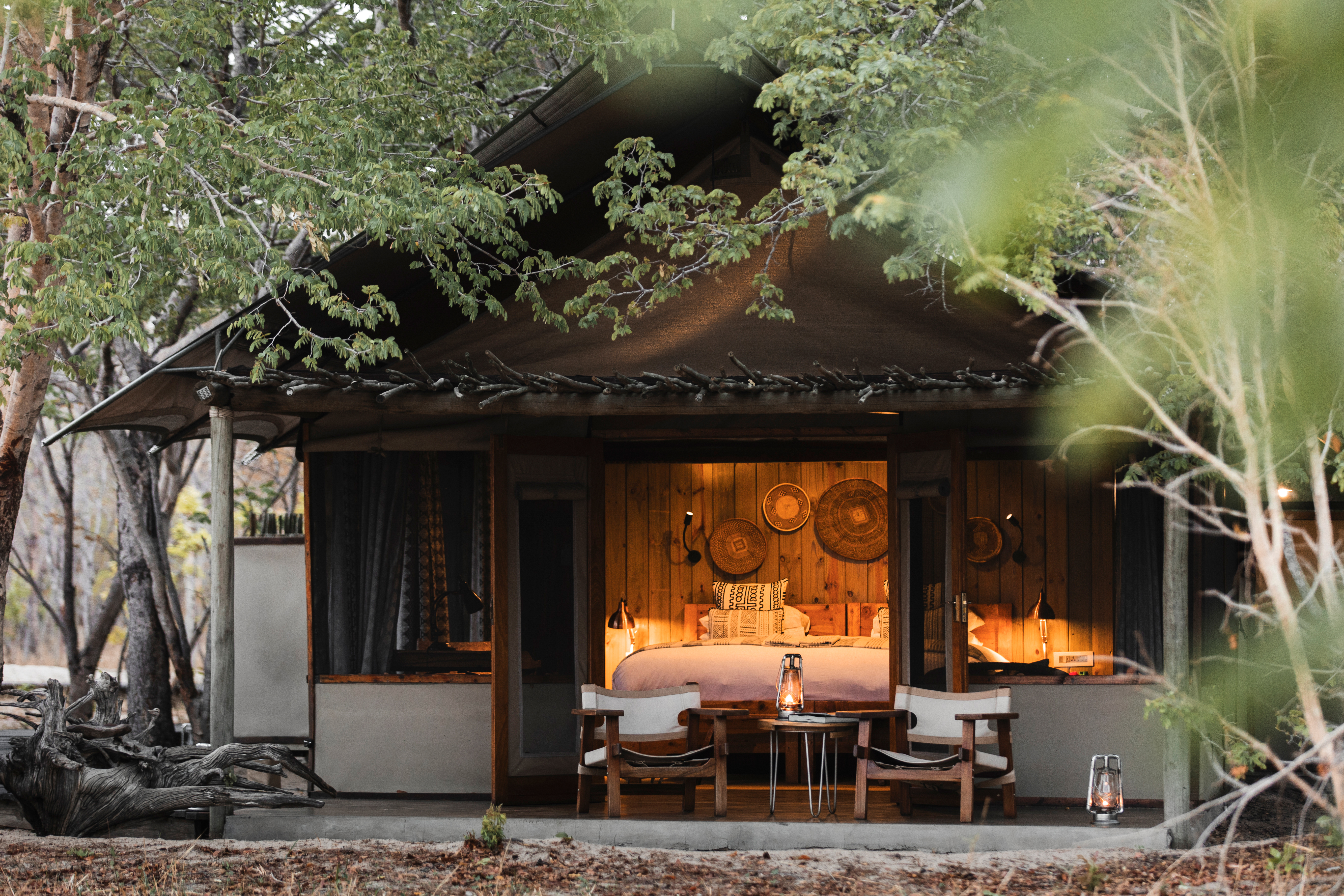 Luxury safari camp
