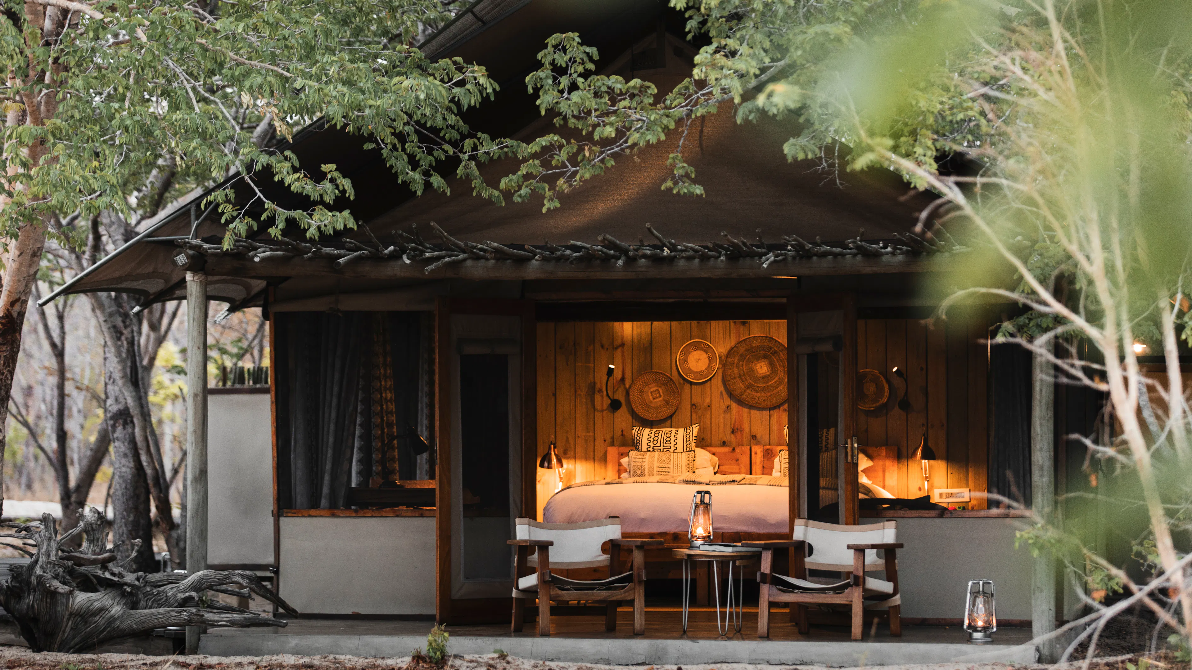 Luxury safari camp