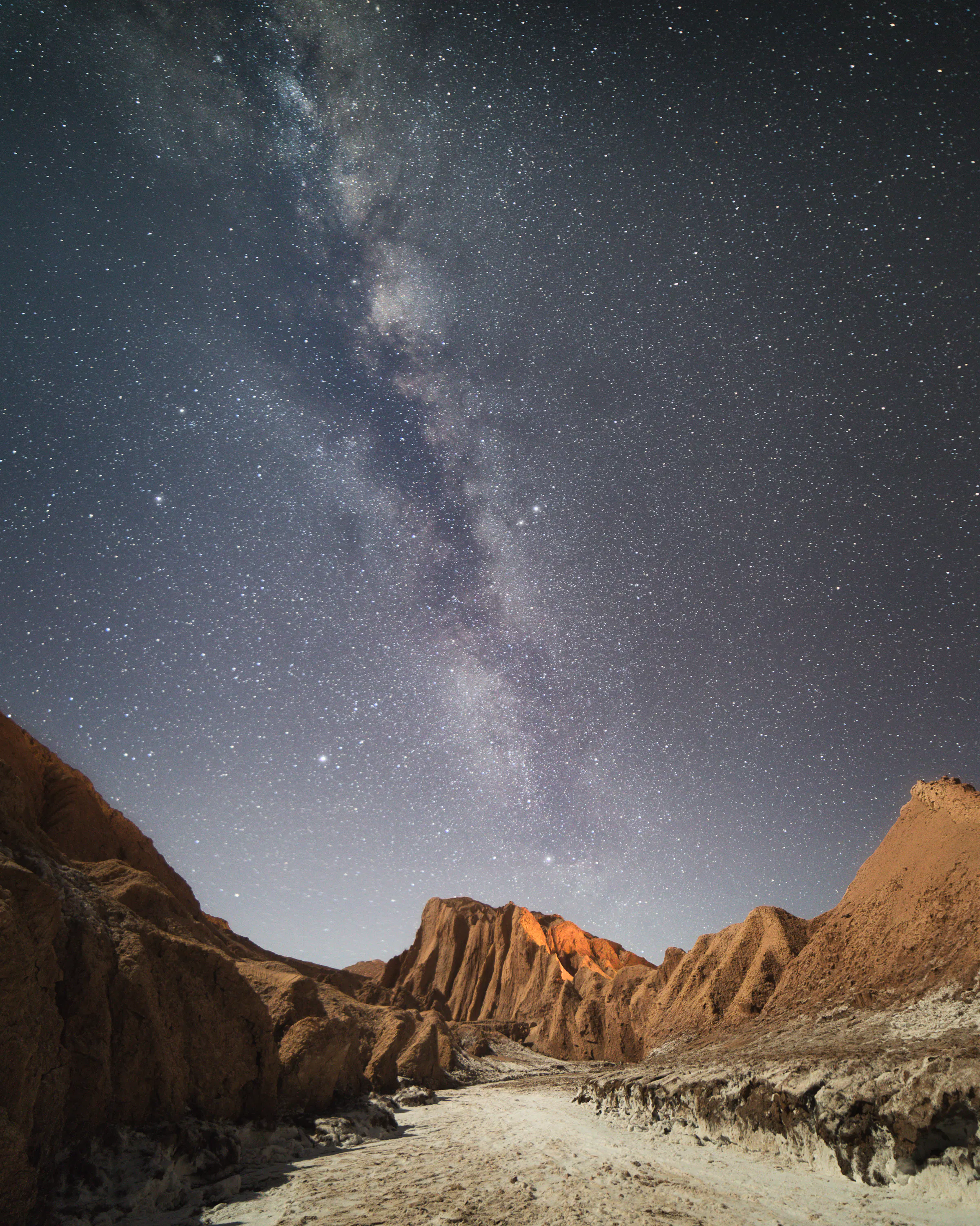 starry sky in Atacama desert