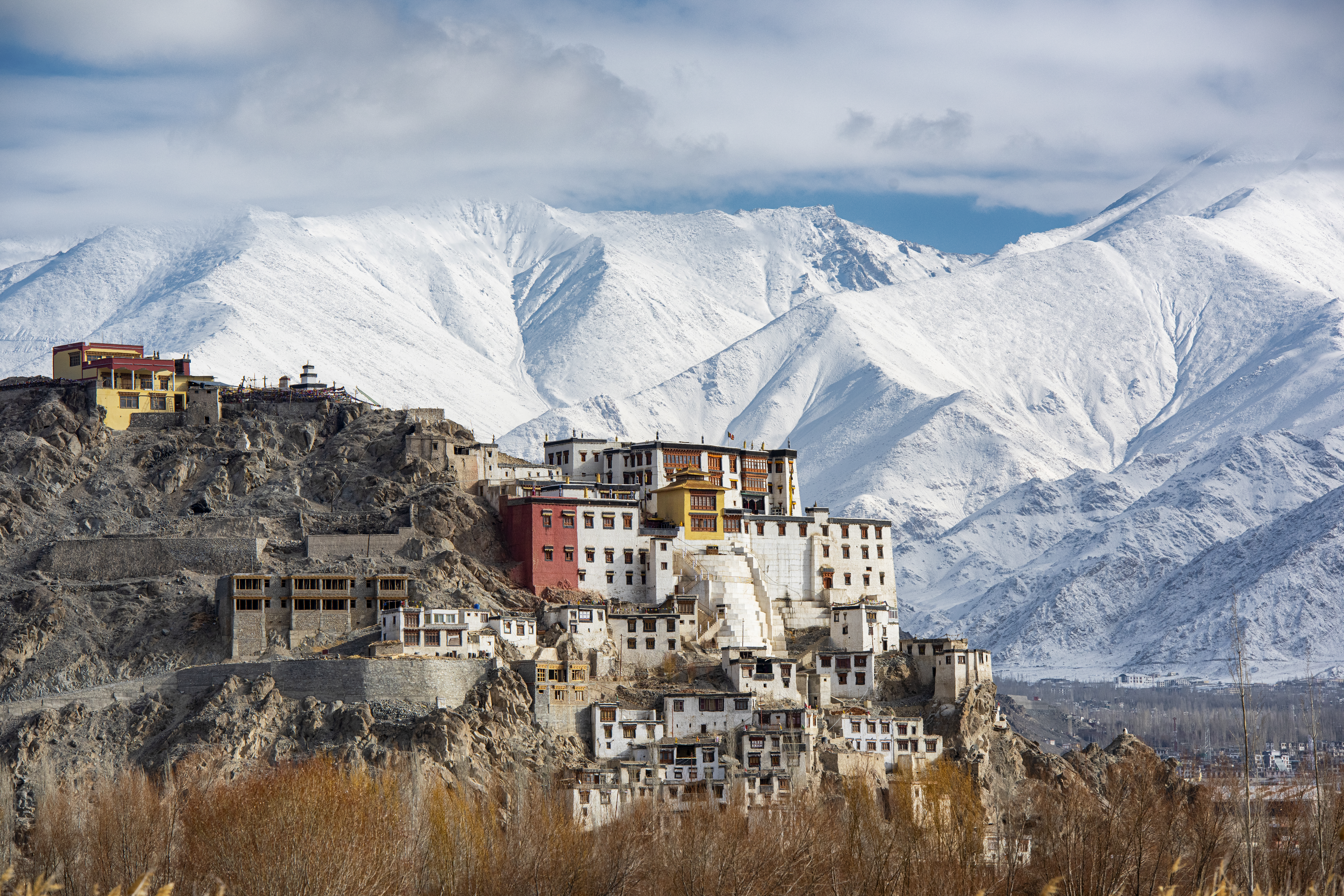 Spituk Gompa monastery in Leh