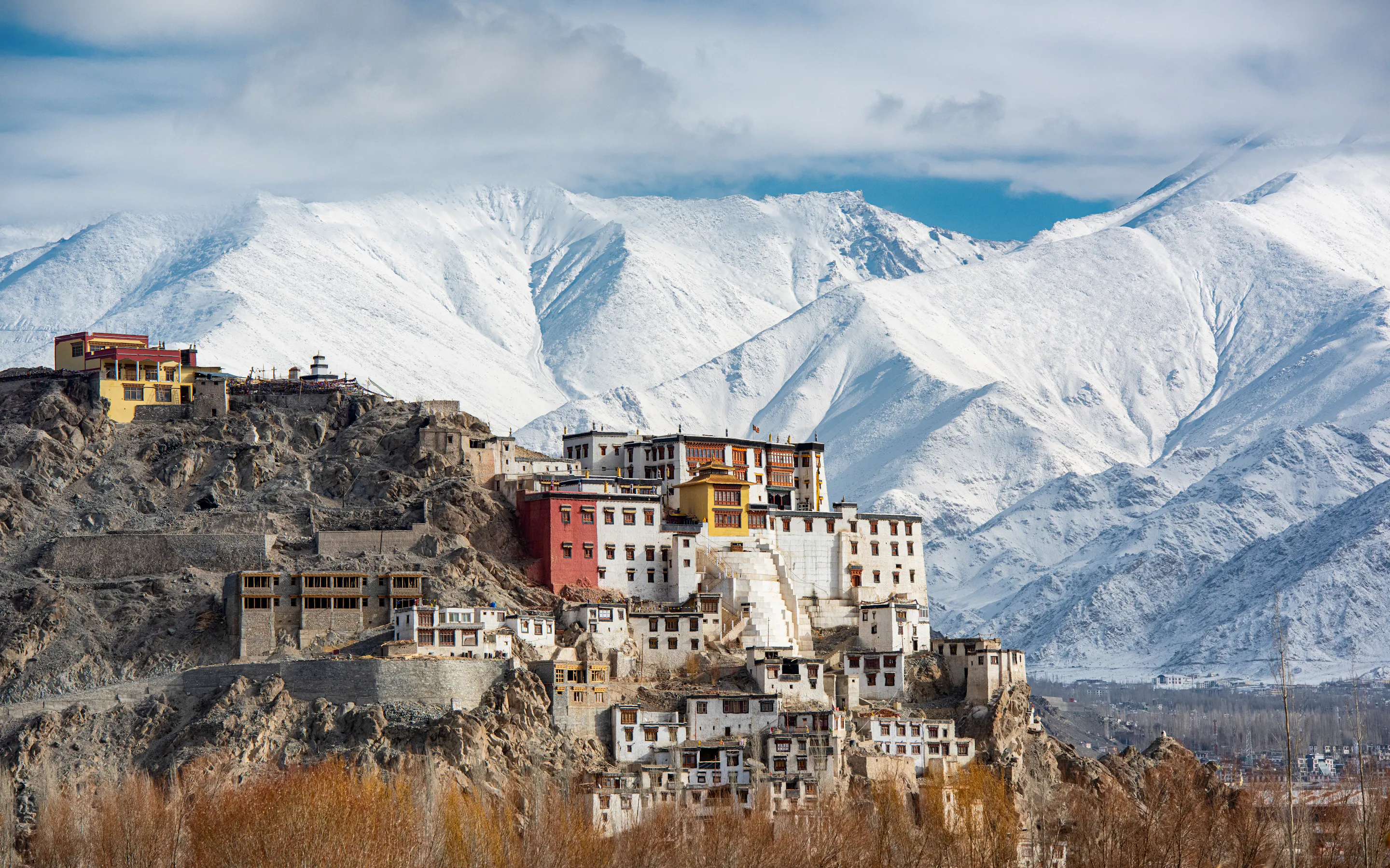 Spituk Gompa monastery in Leh
