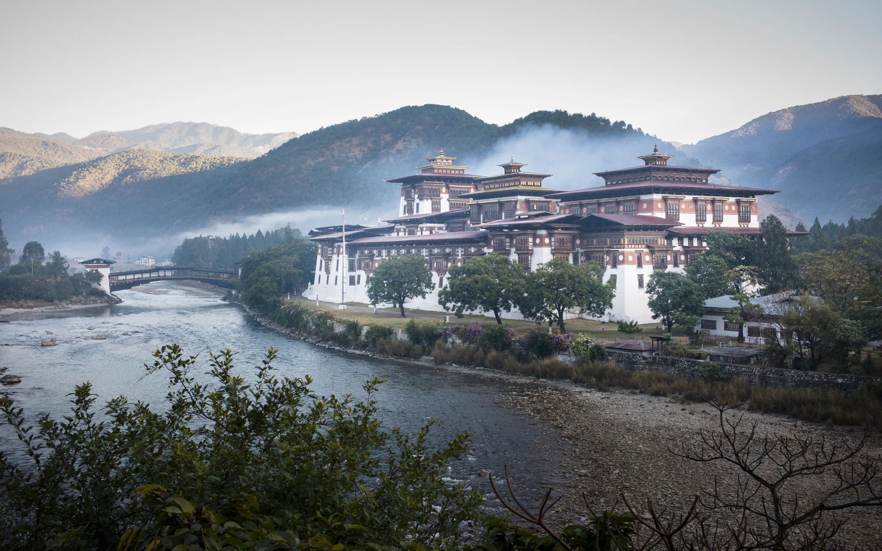 Punhaka Dzong in Thimphu