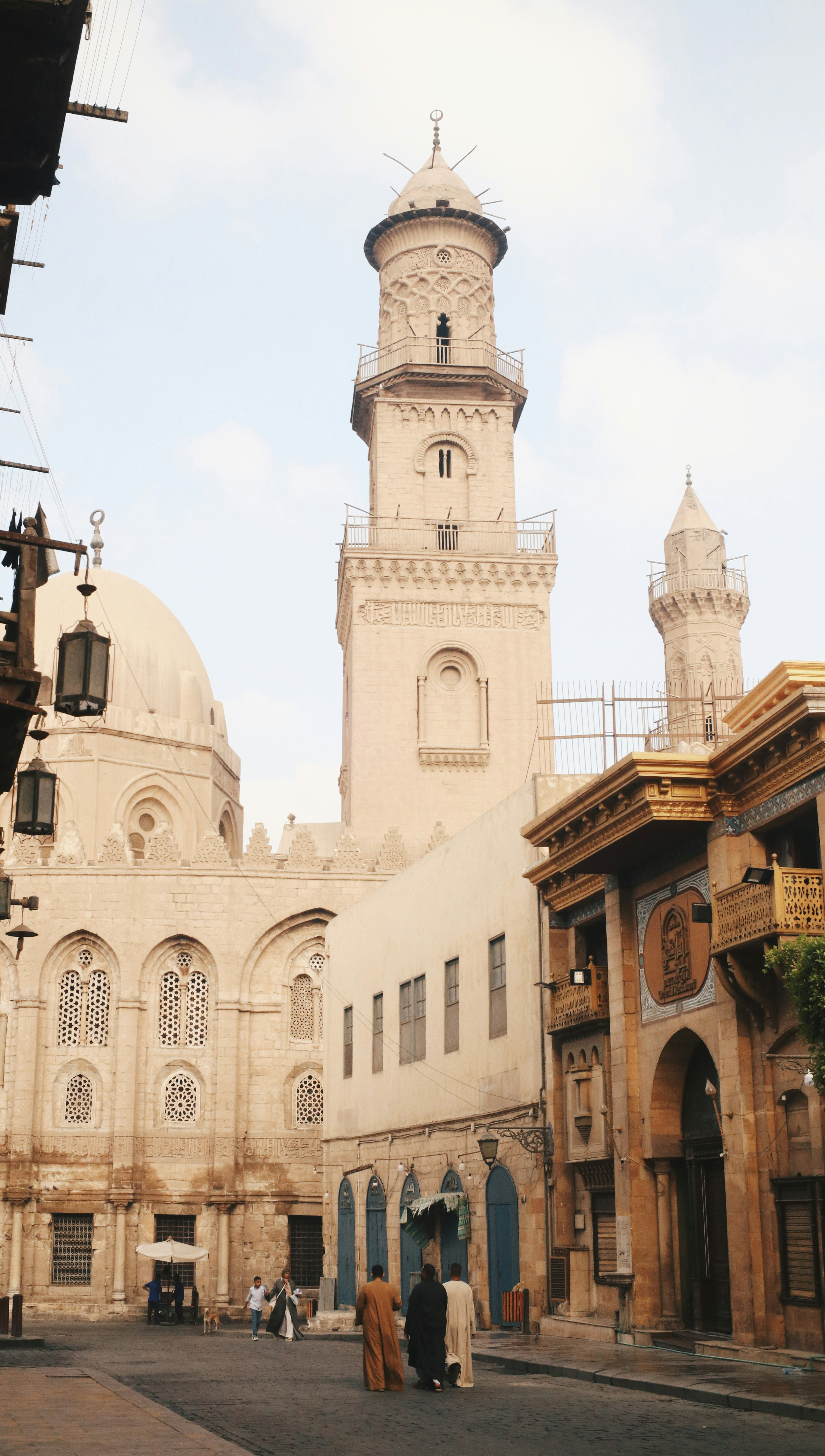 Street in El Gamaliya district in Cairo