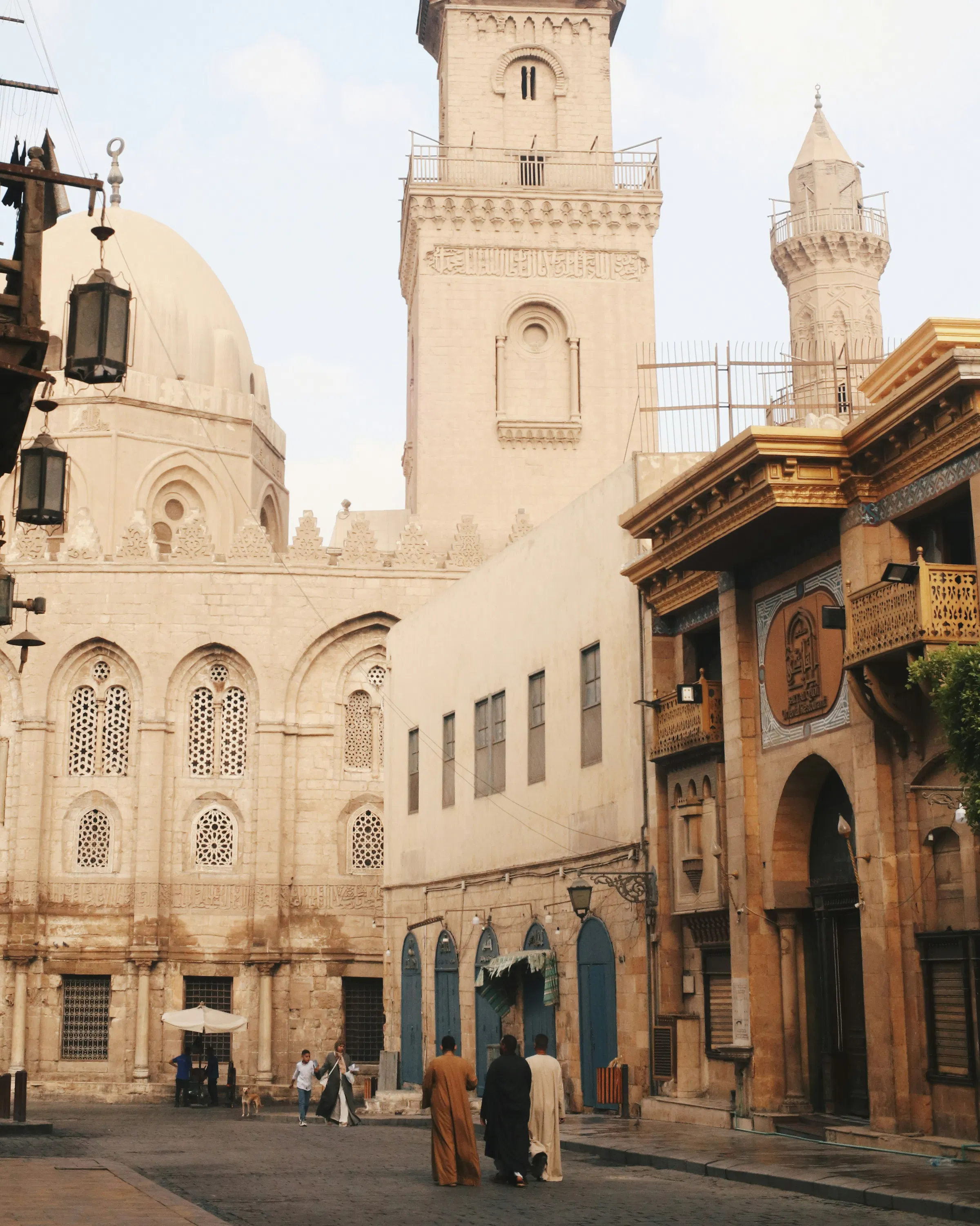 Street in El Gamaliya district in Cairo