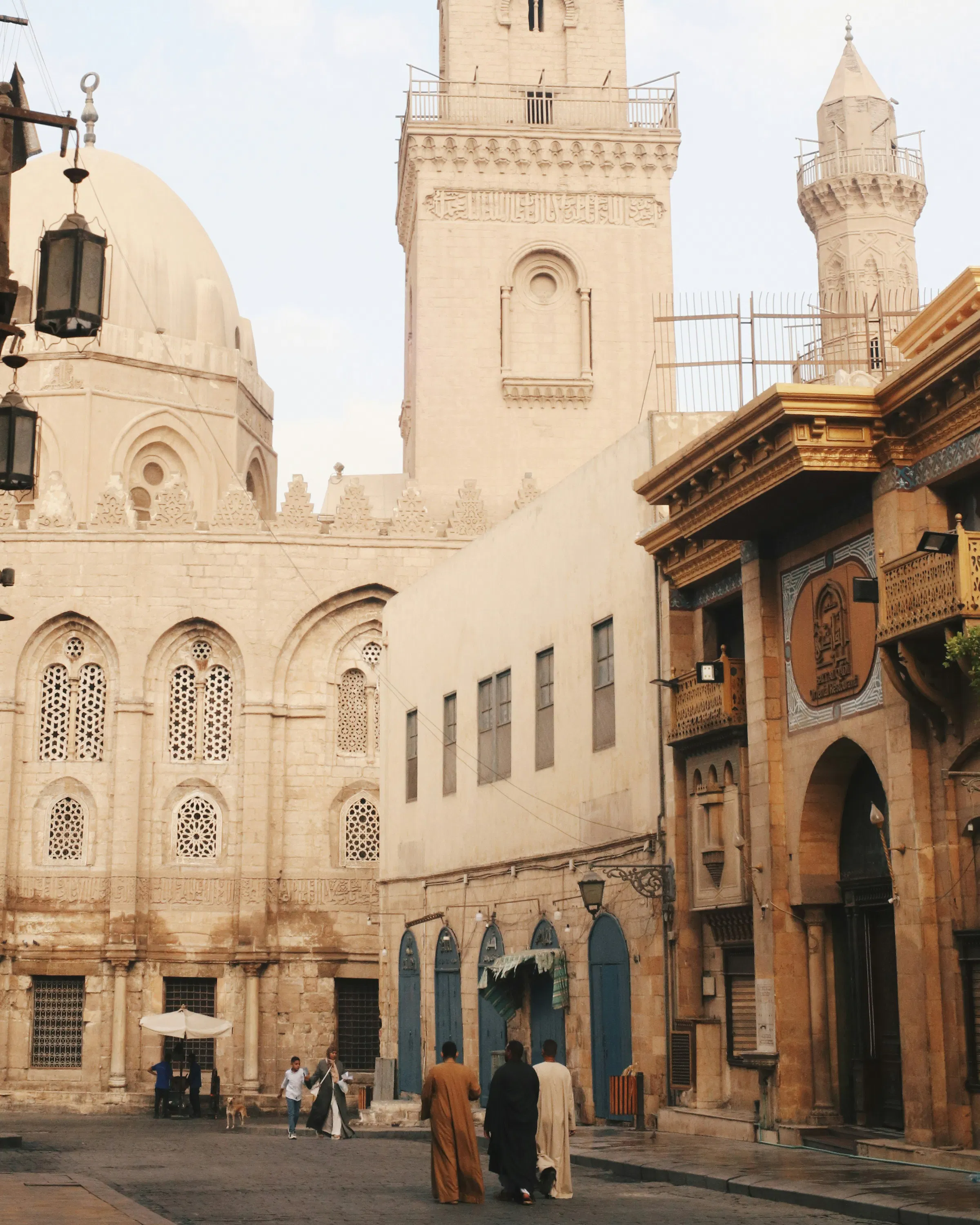 Street in El Gamaliya district in Cairo