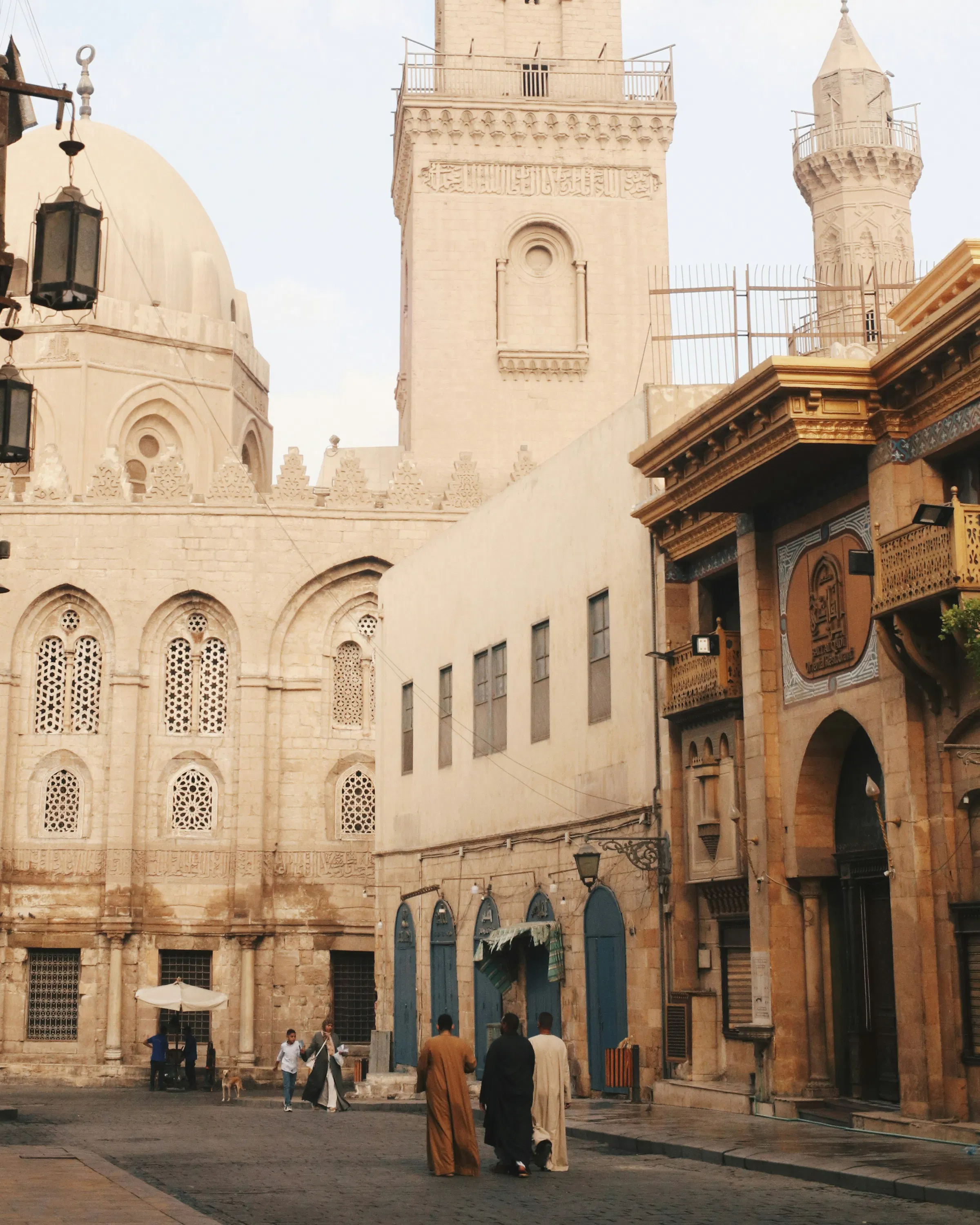Street in El Gamaliya district in Cairo