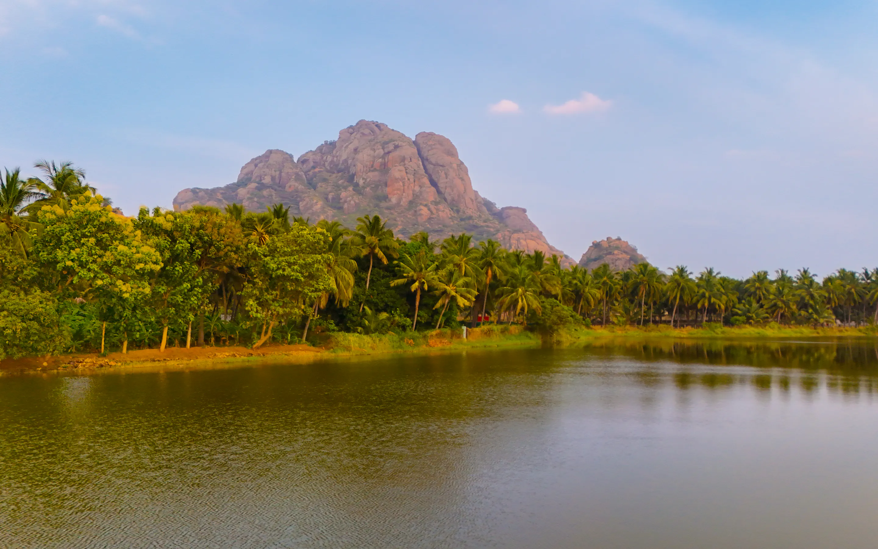 view from bay of bengal in India