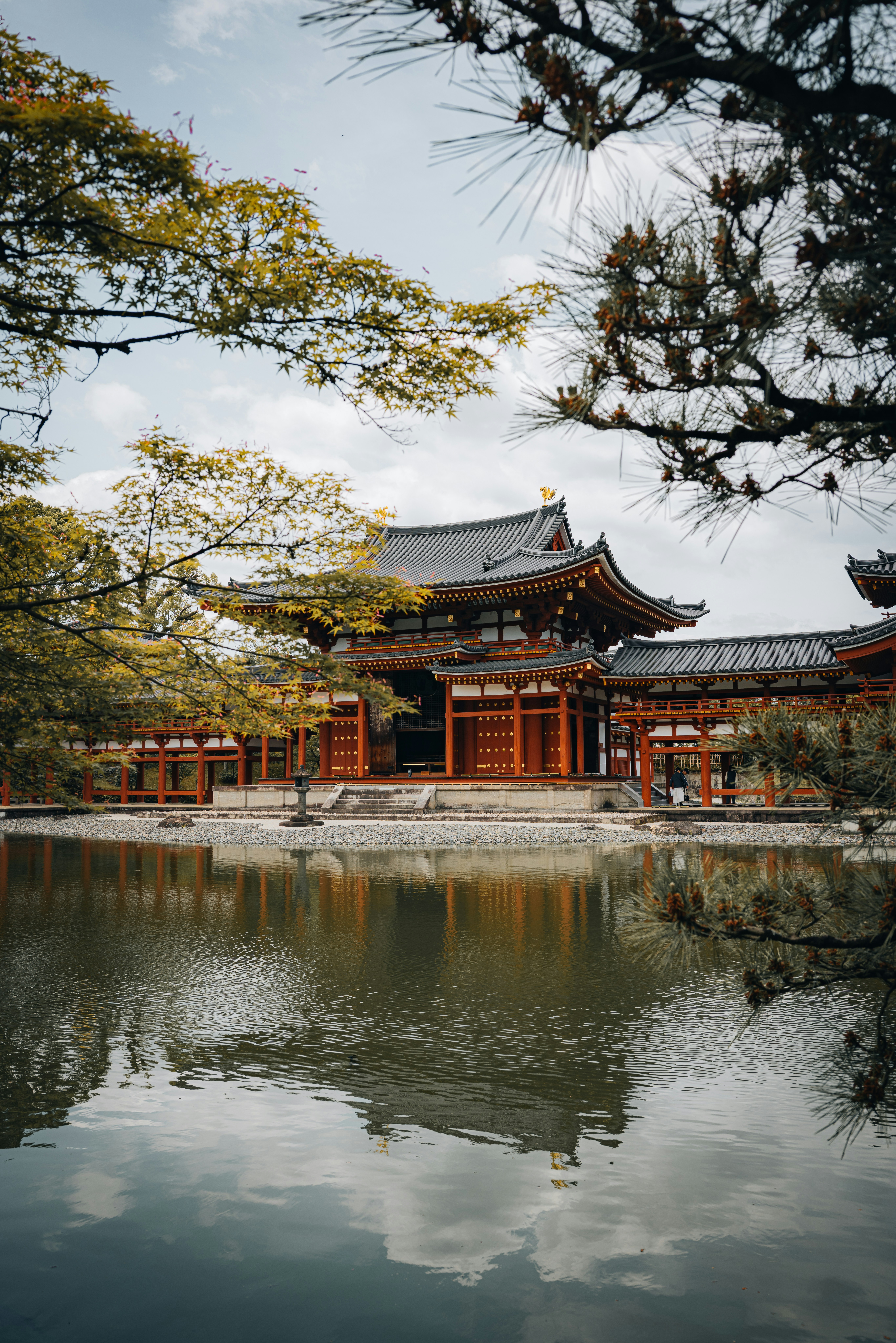 Uji Byodoin in Japan. 