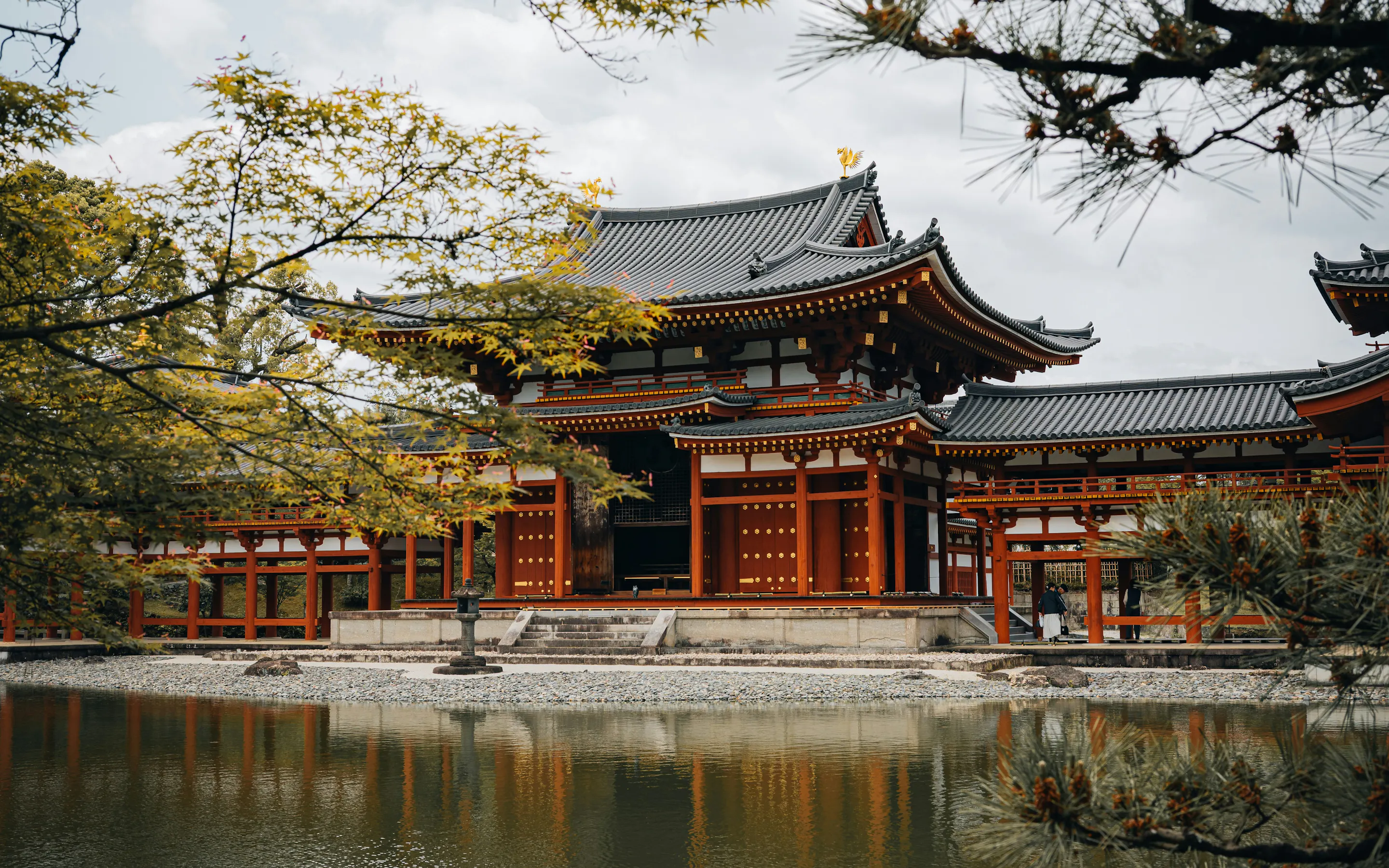 Uji Byodoin in Japan.