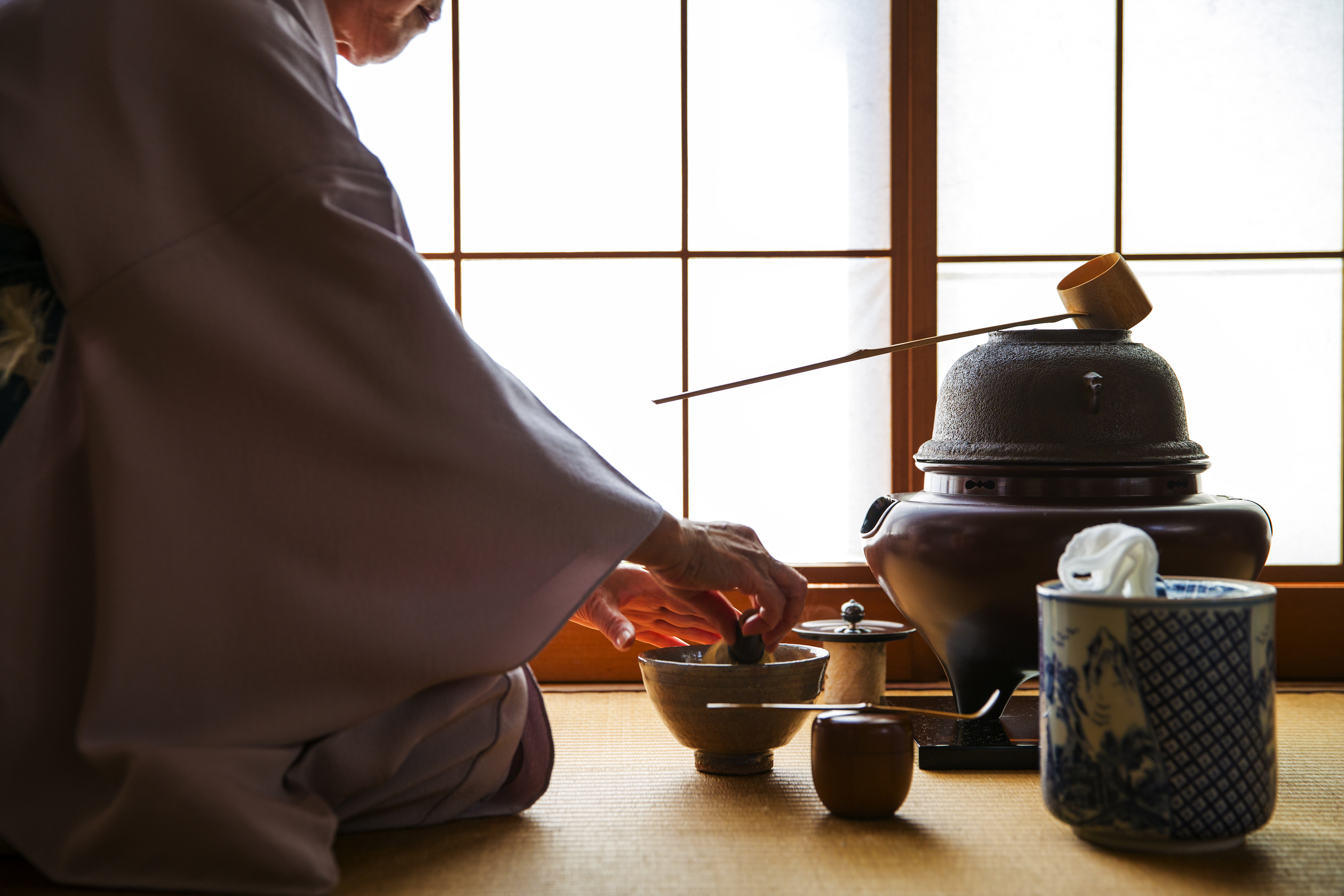 Tea ceremony in Japan