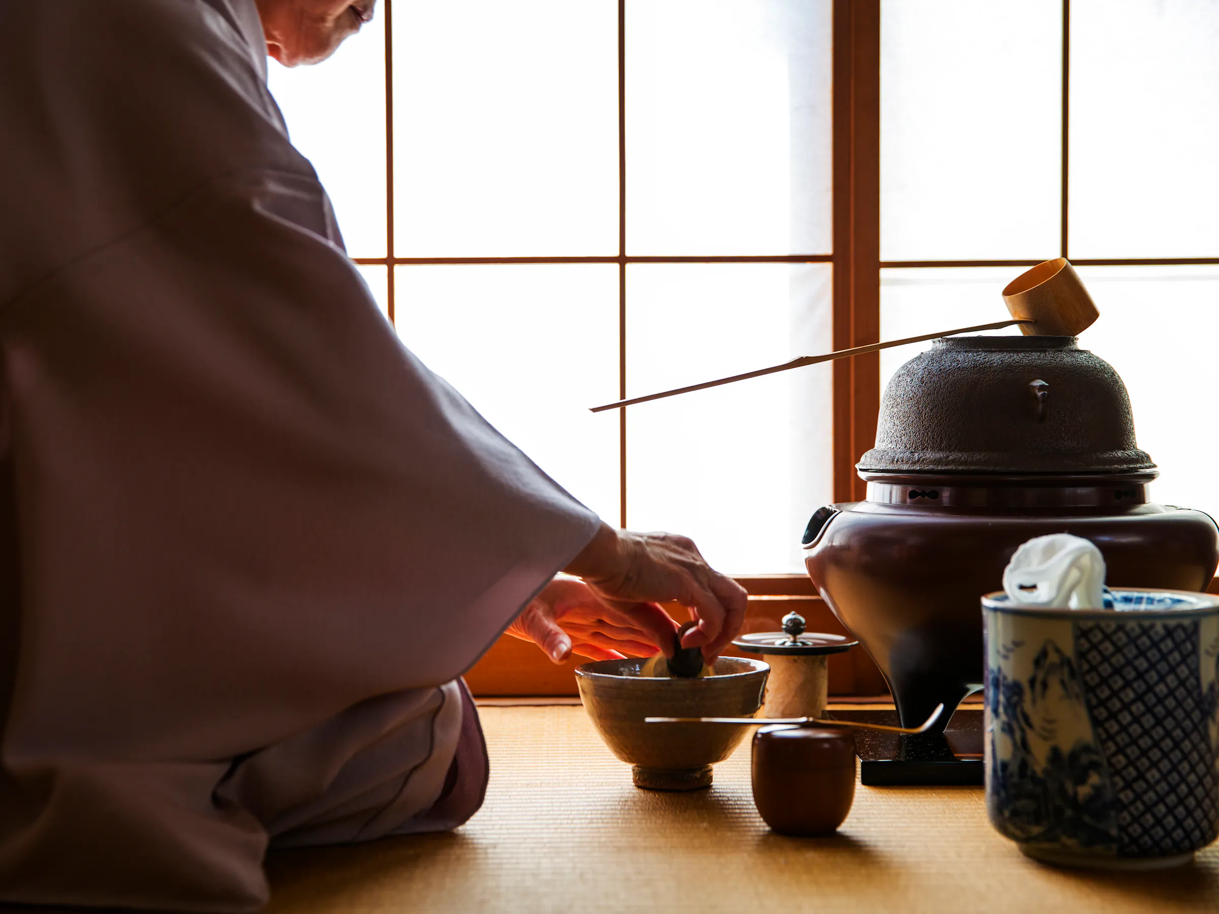 Tea ceremony in Japan