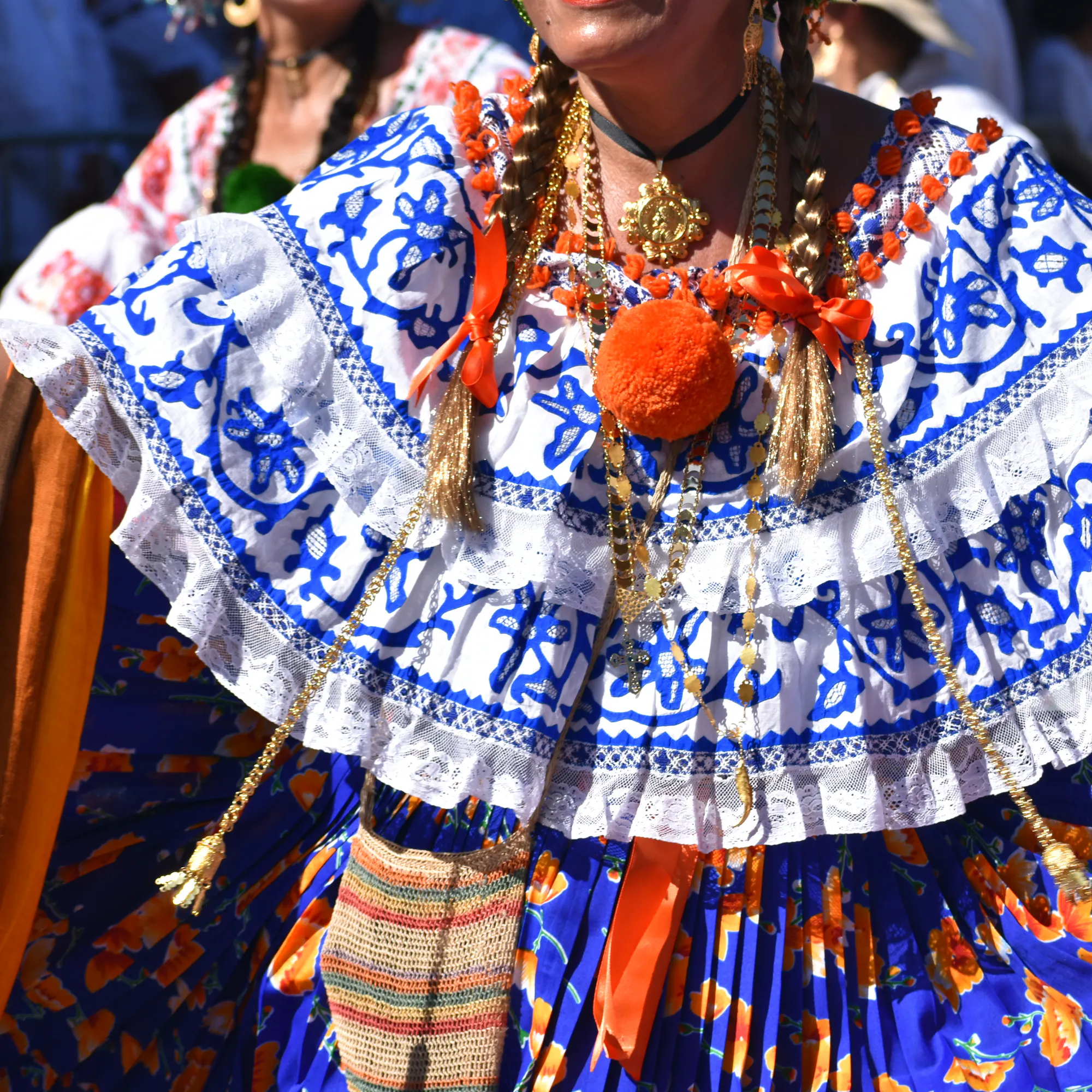 Panama woman wearing traditional clothing.