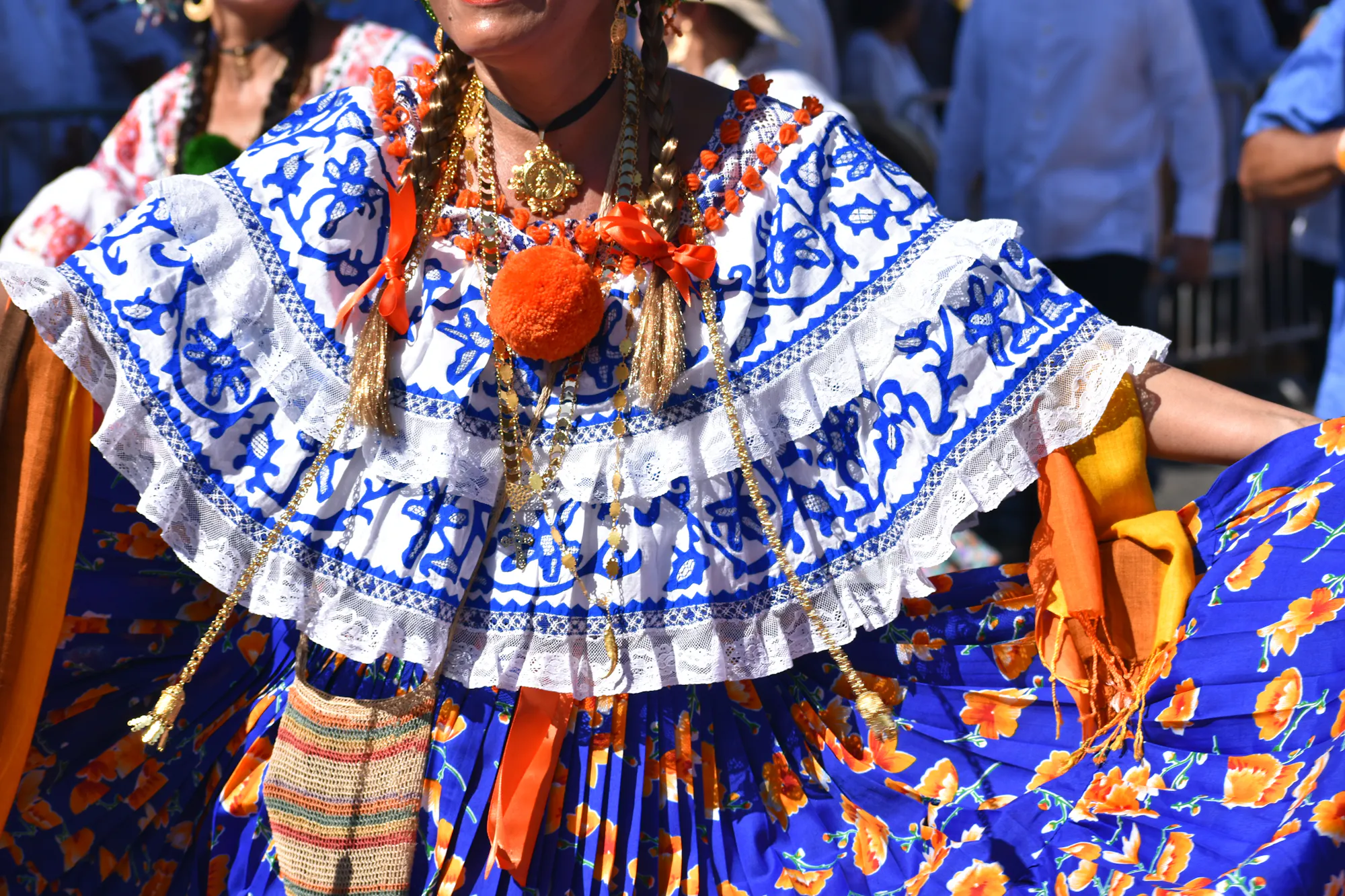 Panama woman wearing traditional clothing.