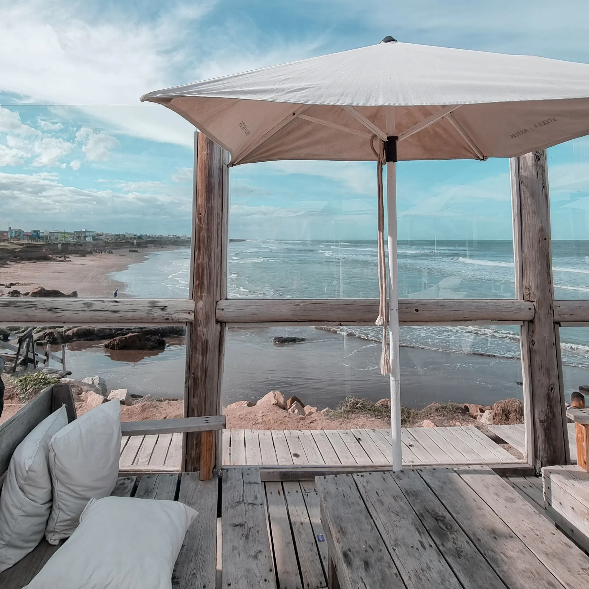 Beach cabana with ocean view in José Ignacio, Uruguay