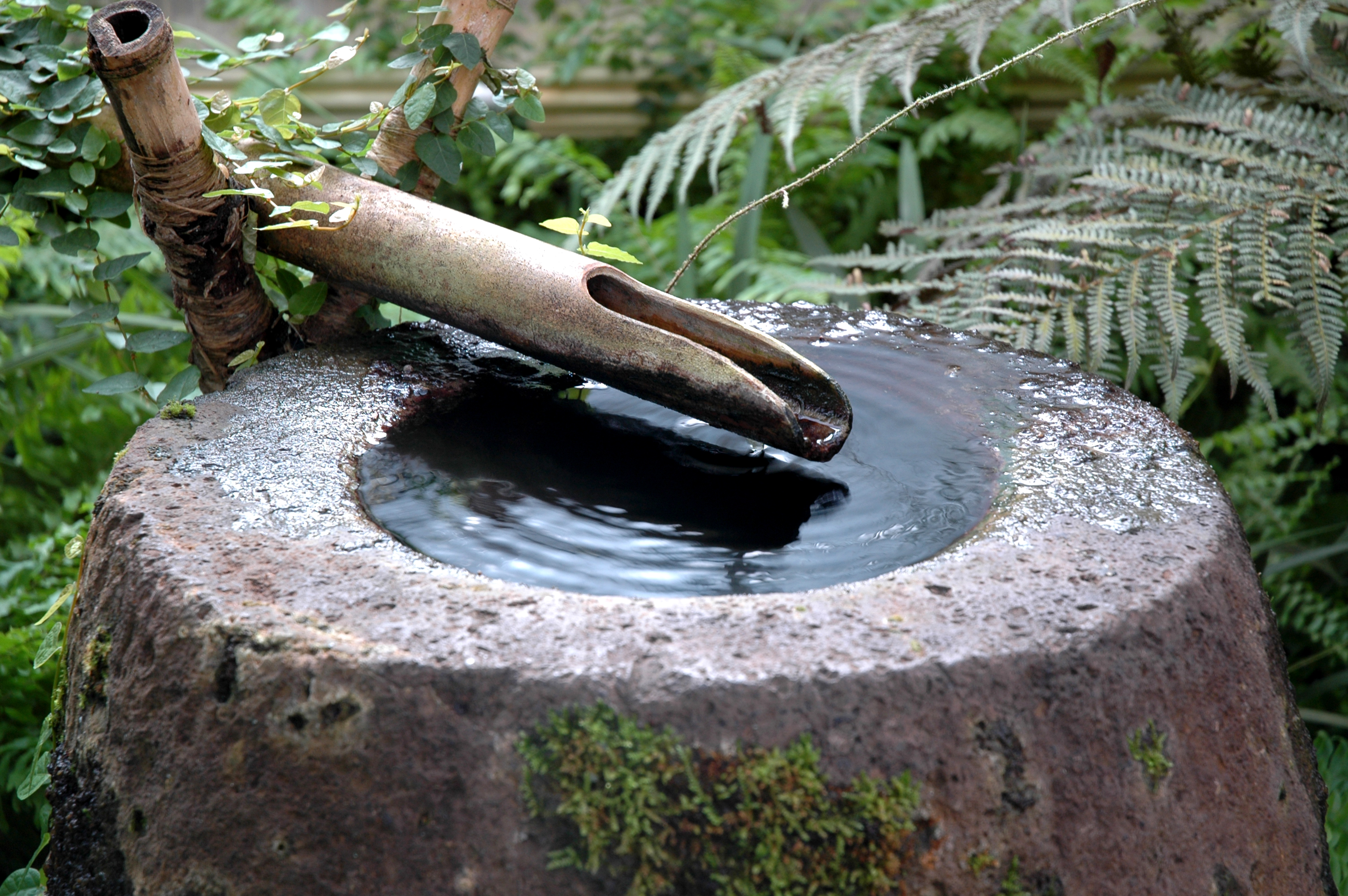 Bambusbrunnen
